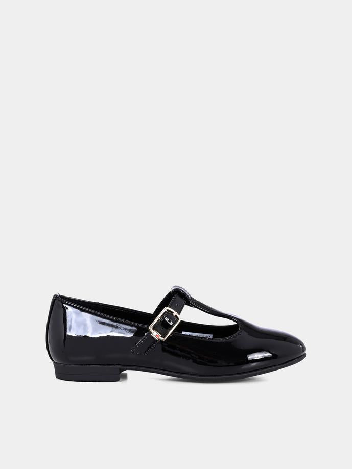 Ballerine nere per bambina con bandierina,Tommy Hilfiger Junior,T3A3 34000 0774999