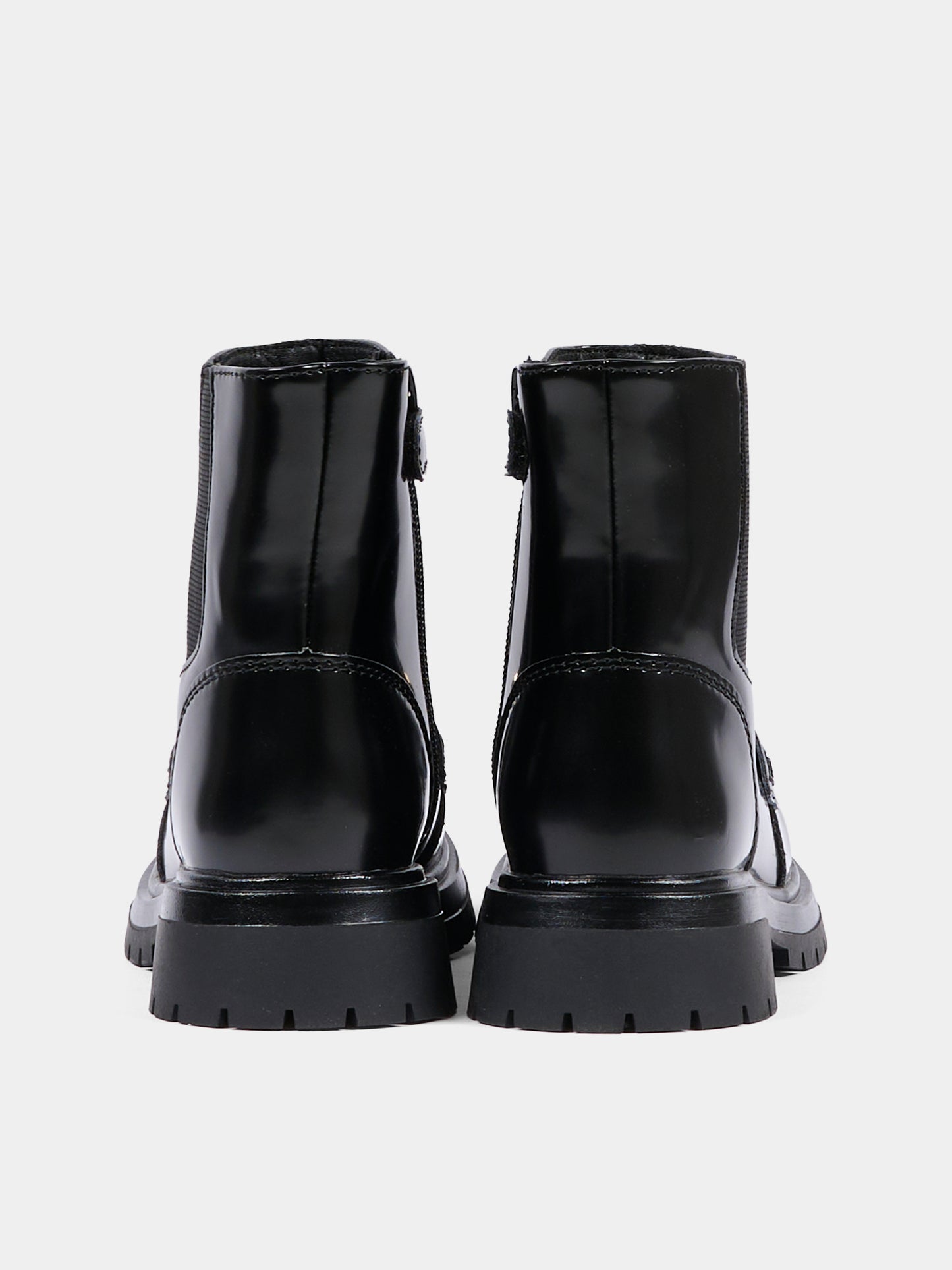 Stivaletti neri per bambina con logo,Tommy Hilfiger Junior,T3A5 34017 1453999