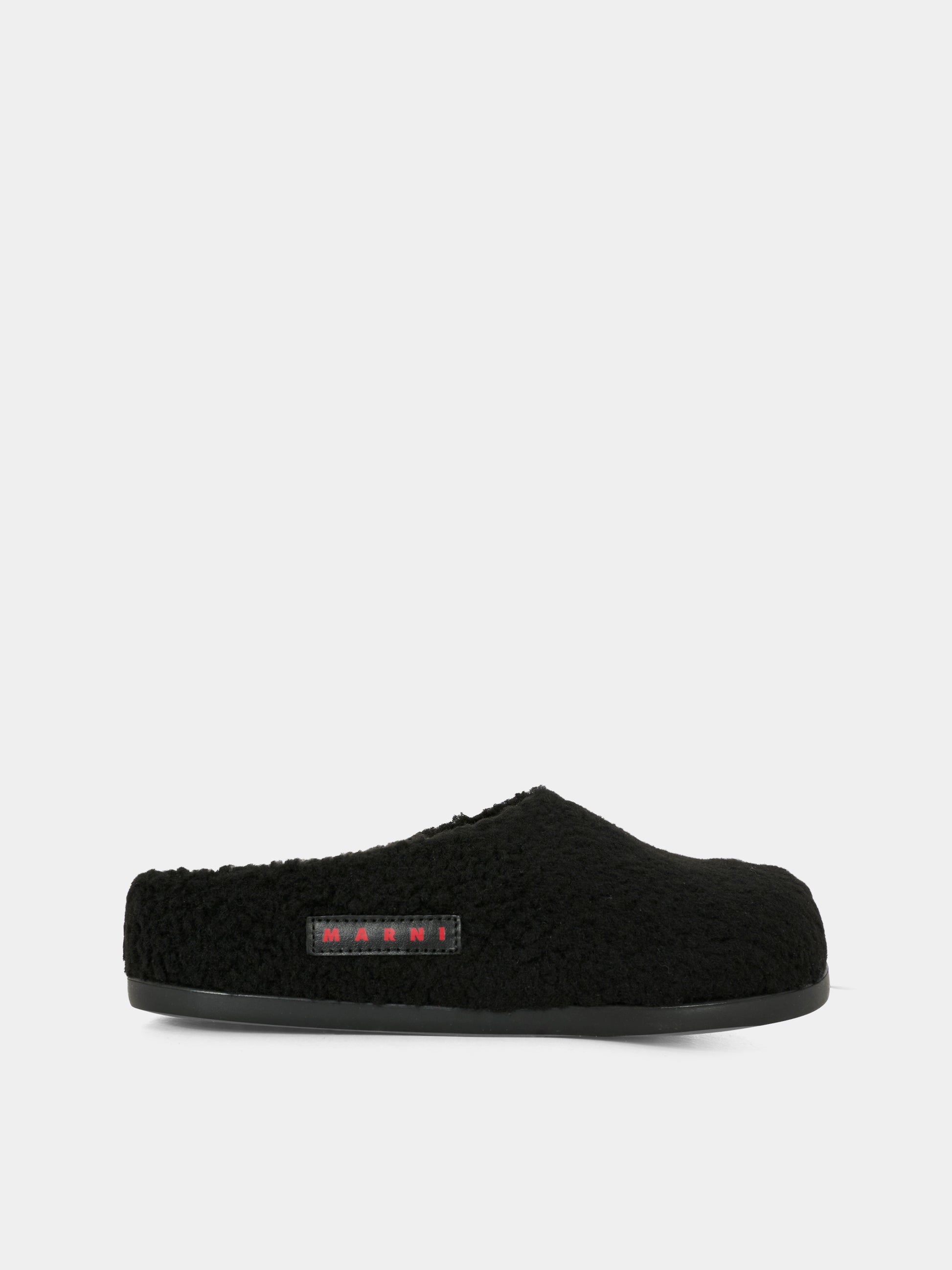 Sabot neri per bambini con logo,Marni Kids,82021 - VAR4