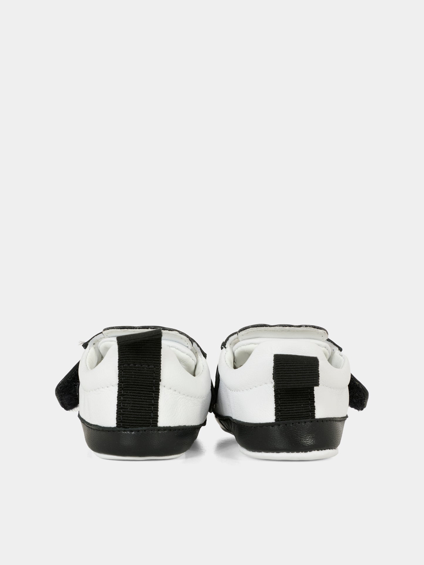 Black sneakers for babykids with Teddy Bear