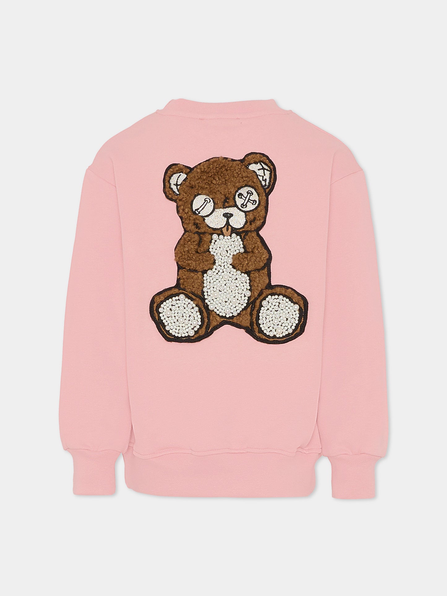 Felpa rosa per bambina con Bear,Barrow,F5BKJGSW132 406