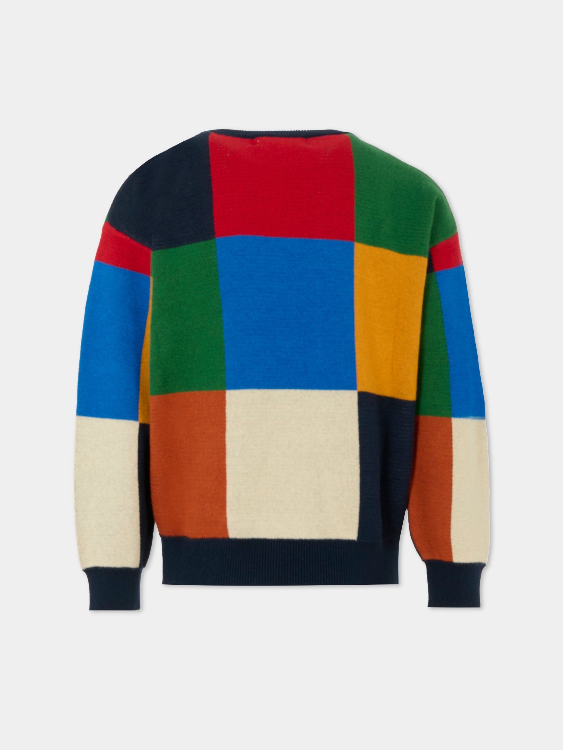 Maglione multicolor per bambini con logo,Bobo Choses,B225AC110