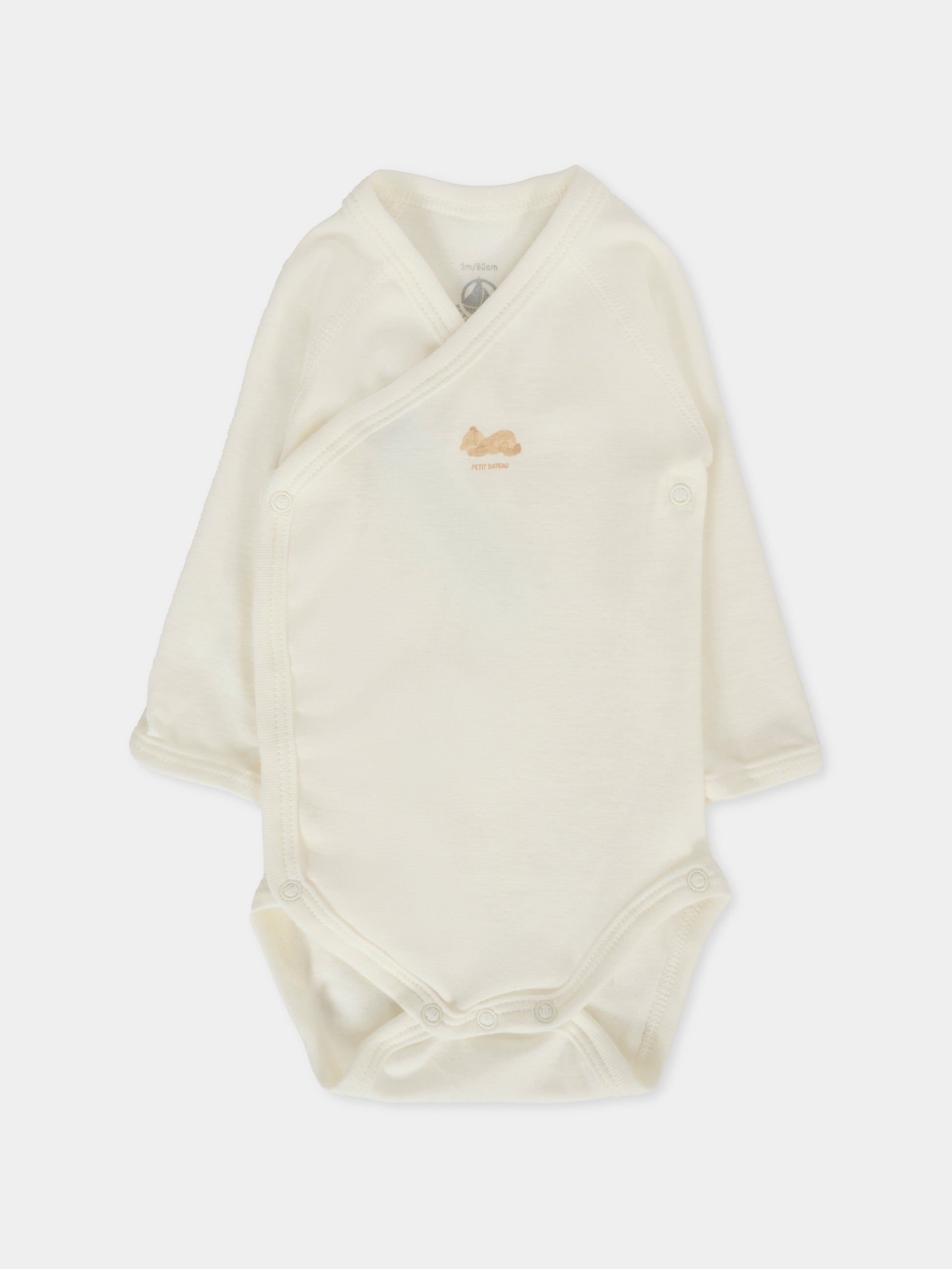 Set di body multicolor per neonati con orsi,Petit Bateau,A0DZG 00