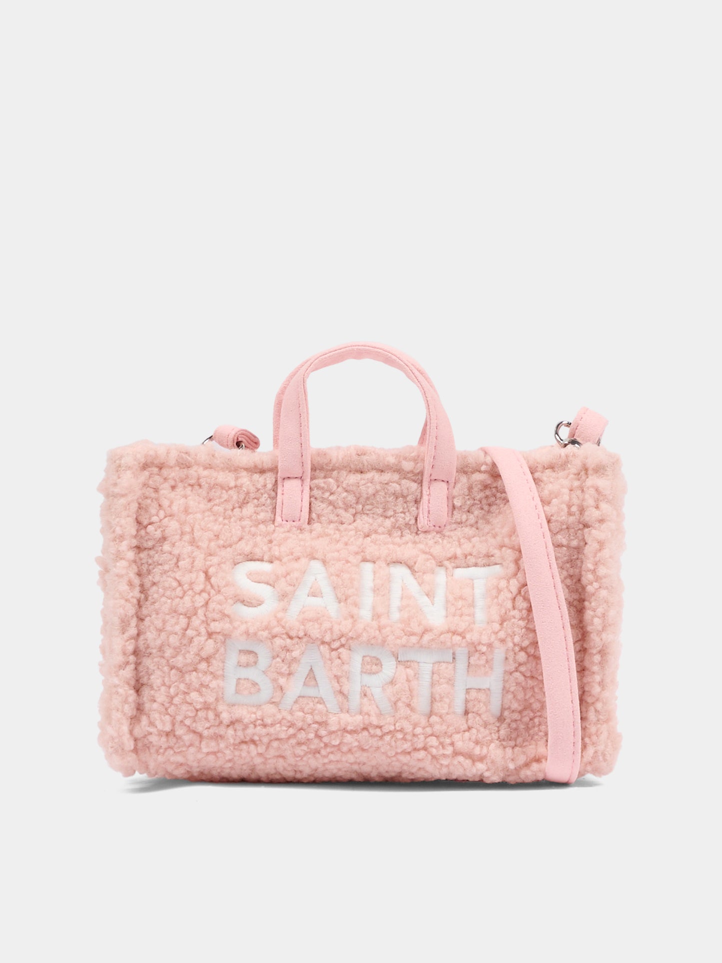 Borsa porta cellulare rosa per bambina con logo,Mc2 Saint Barth,PHONE004 - 01494I