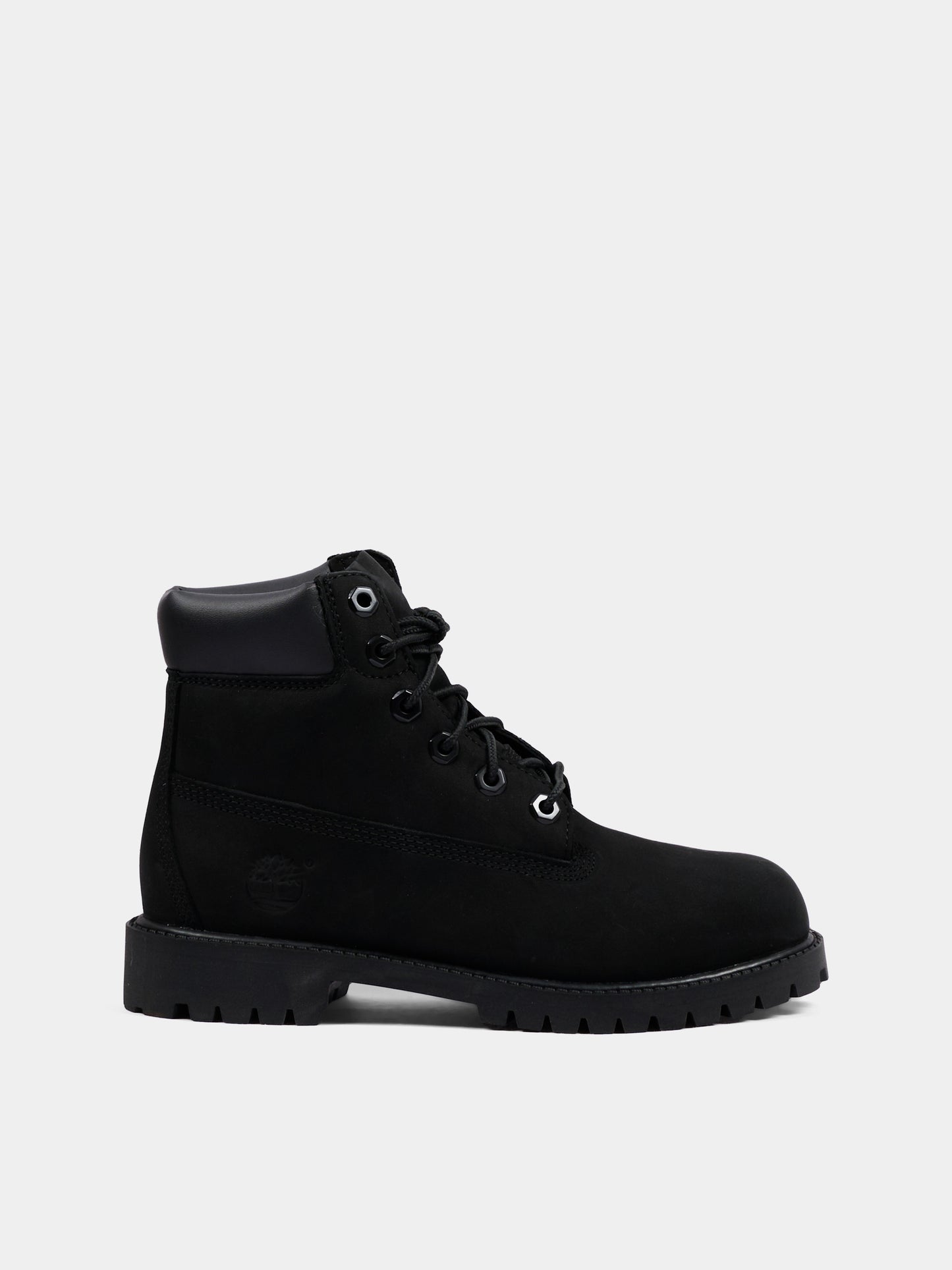 Anfibi neri per bambini con logo,Timberland,TB1129070011