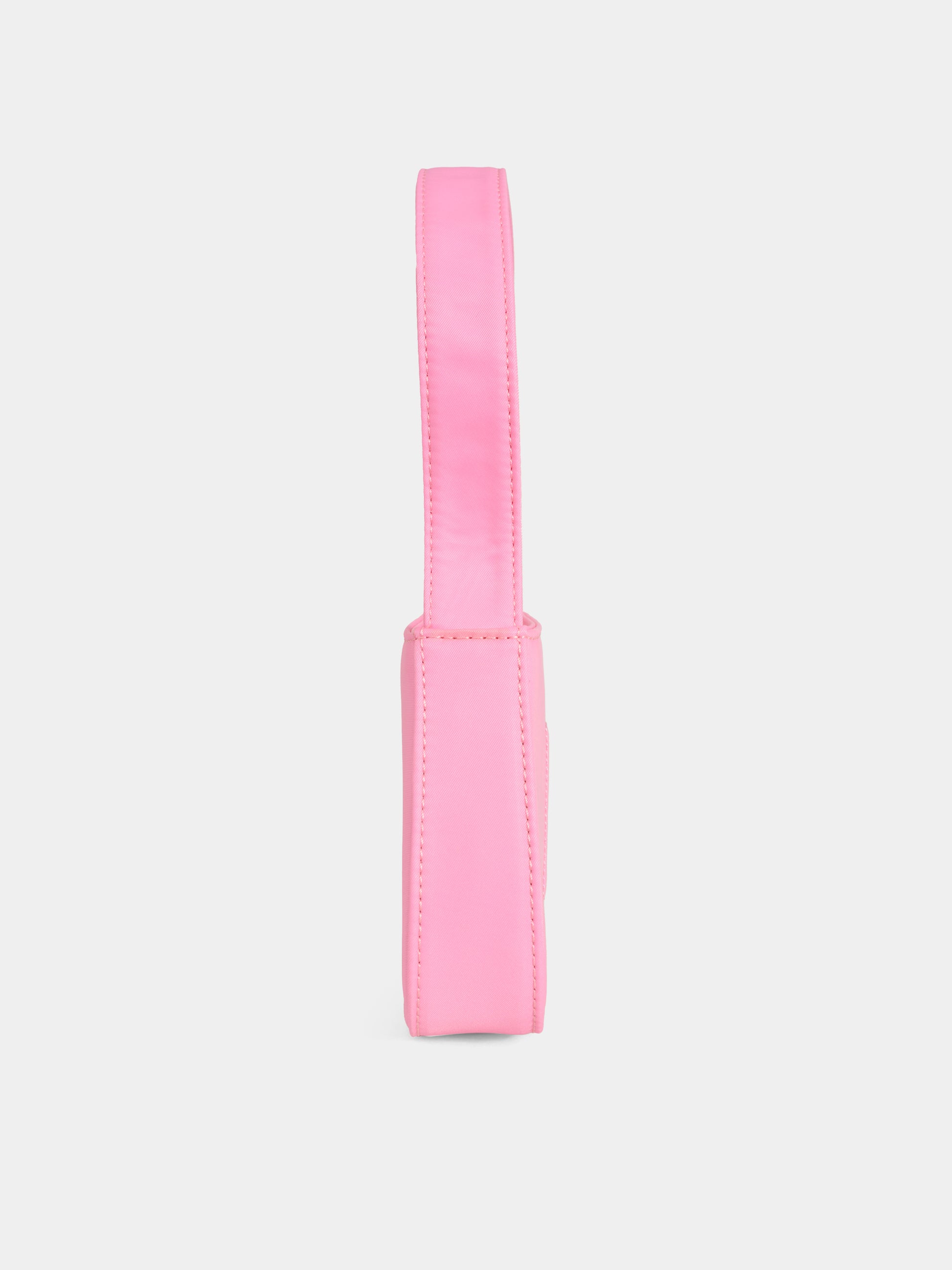 Borsa Wdelia rosa per bambina con logo,Diesel,J02521-KXBEW-K399