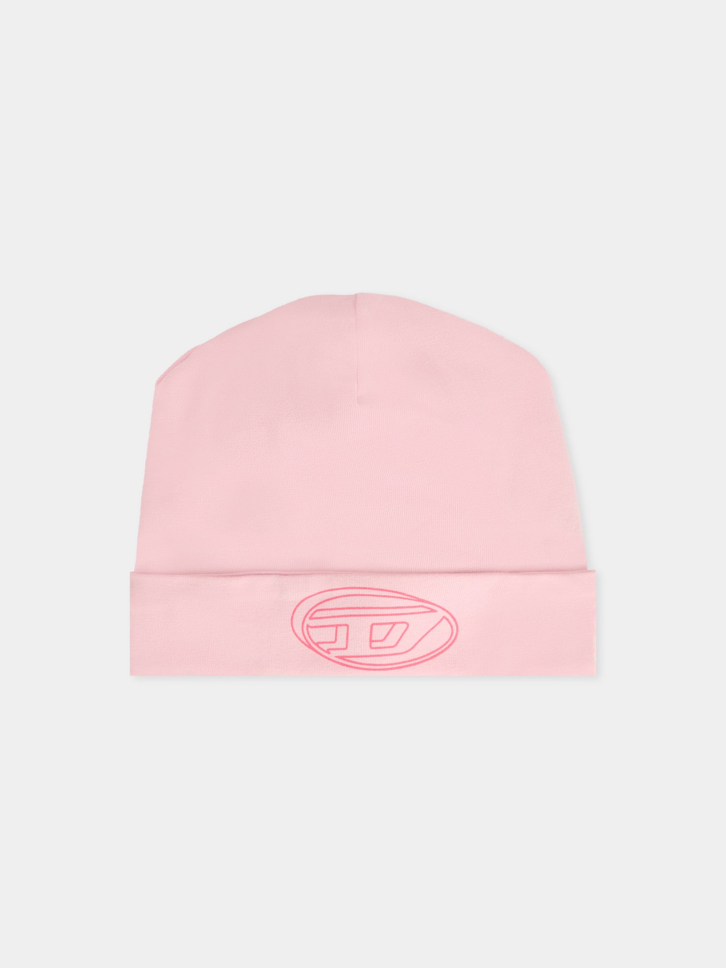 Set body rosa per neonata con logo,Diesel,N00085-KYAVU-K361