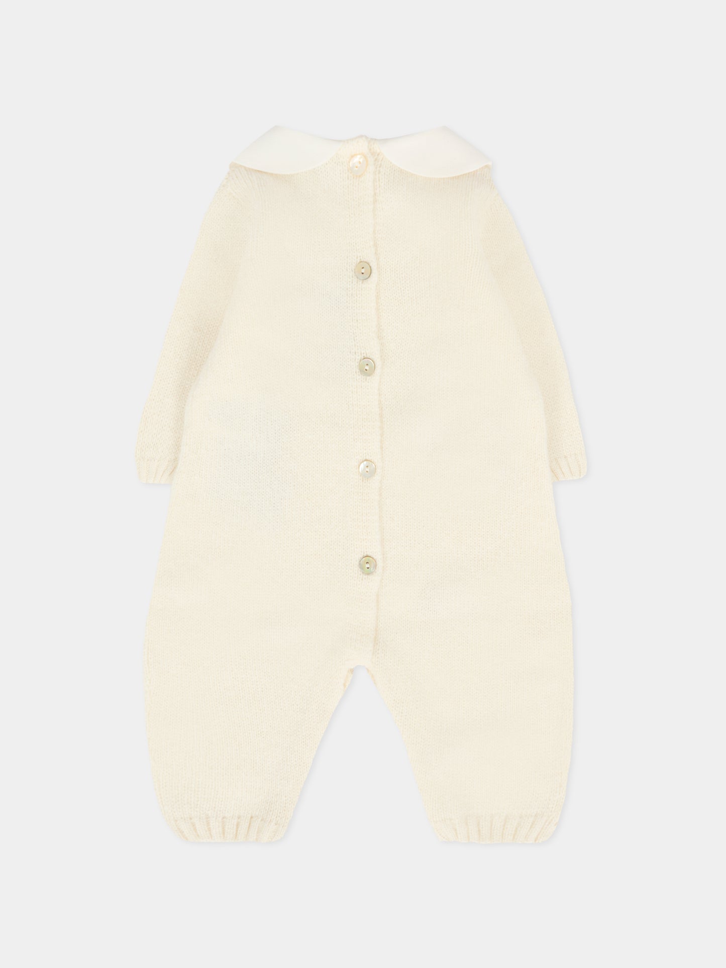 Tutina avorio per neonati con orsetti,J.o. Milano,561A1 PANNA