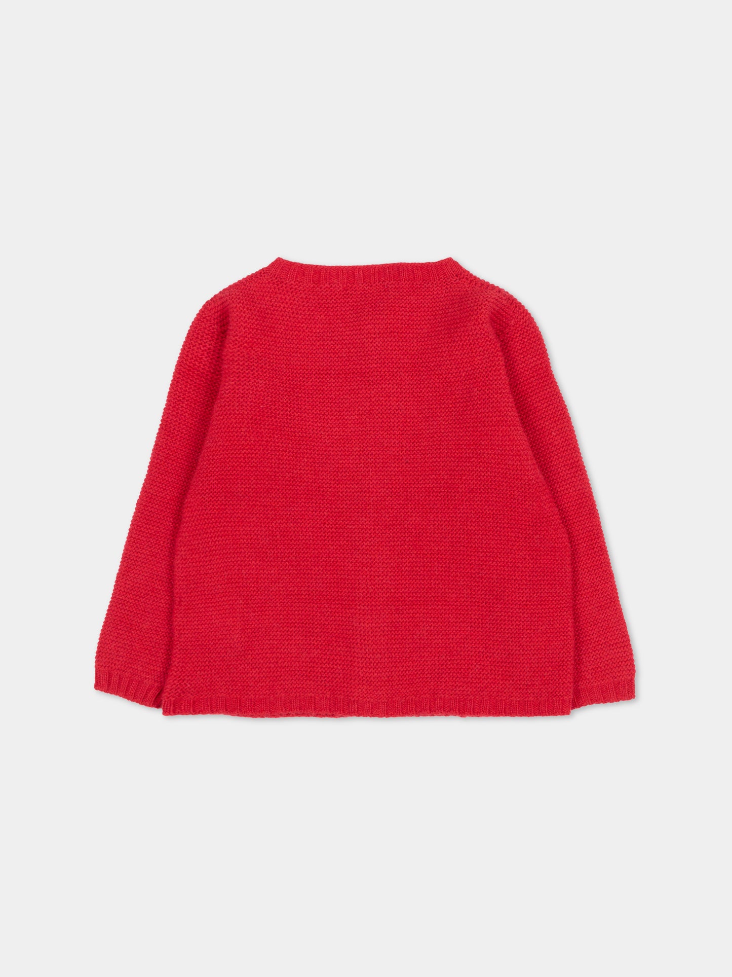 Cardigan rosso per neonati,J.o. Milano,563X4 ROSSO