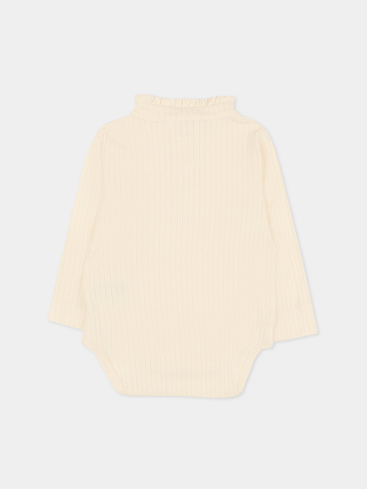 Body avorio per neonata,Bamboom,1021 WARM WHITE