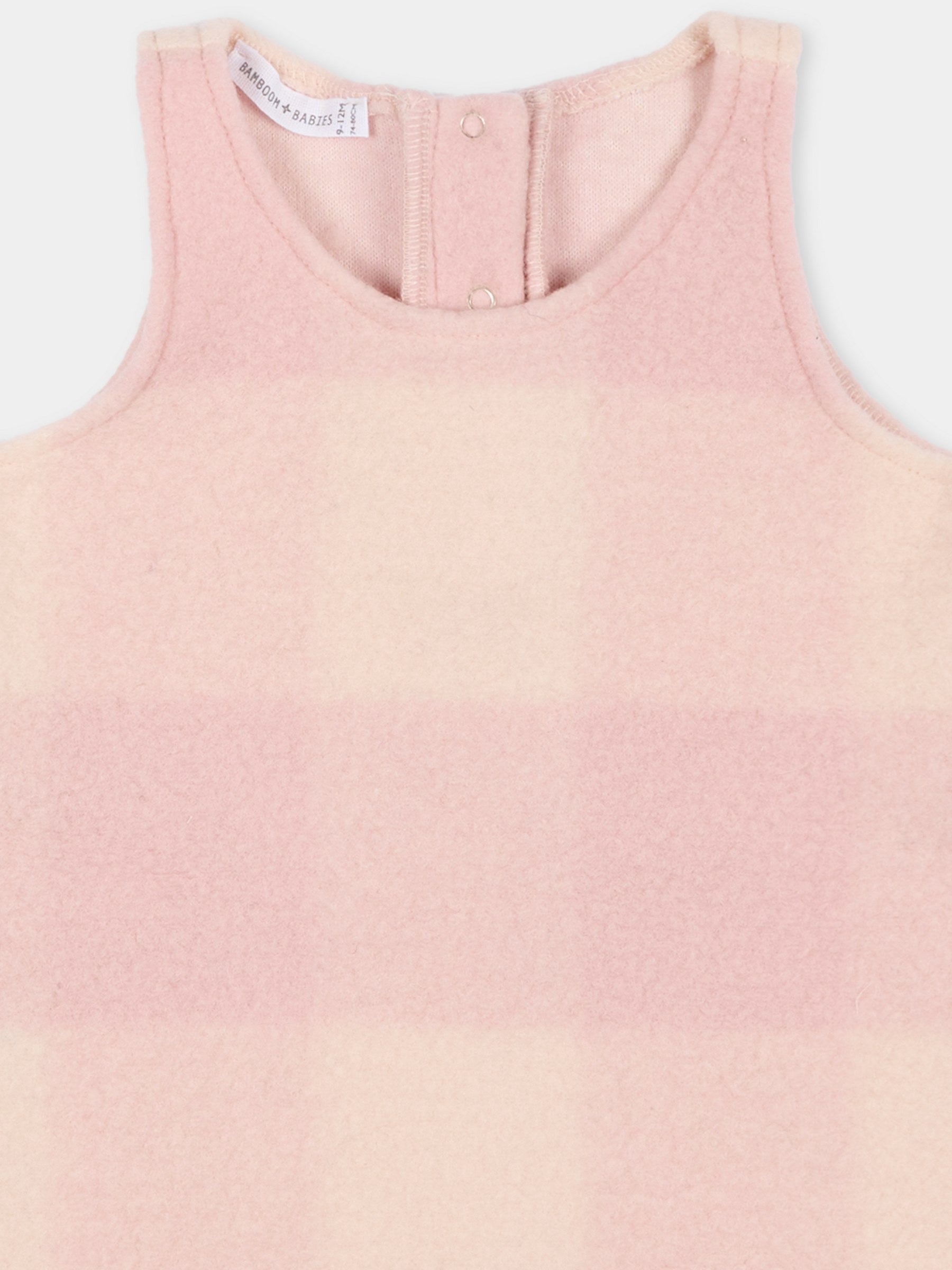 Vestito rosa per neonata,Bamboom,1071 VINTAGE PINK