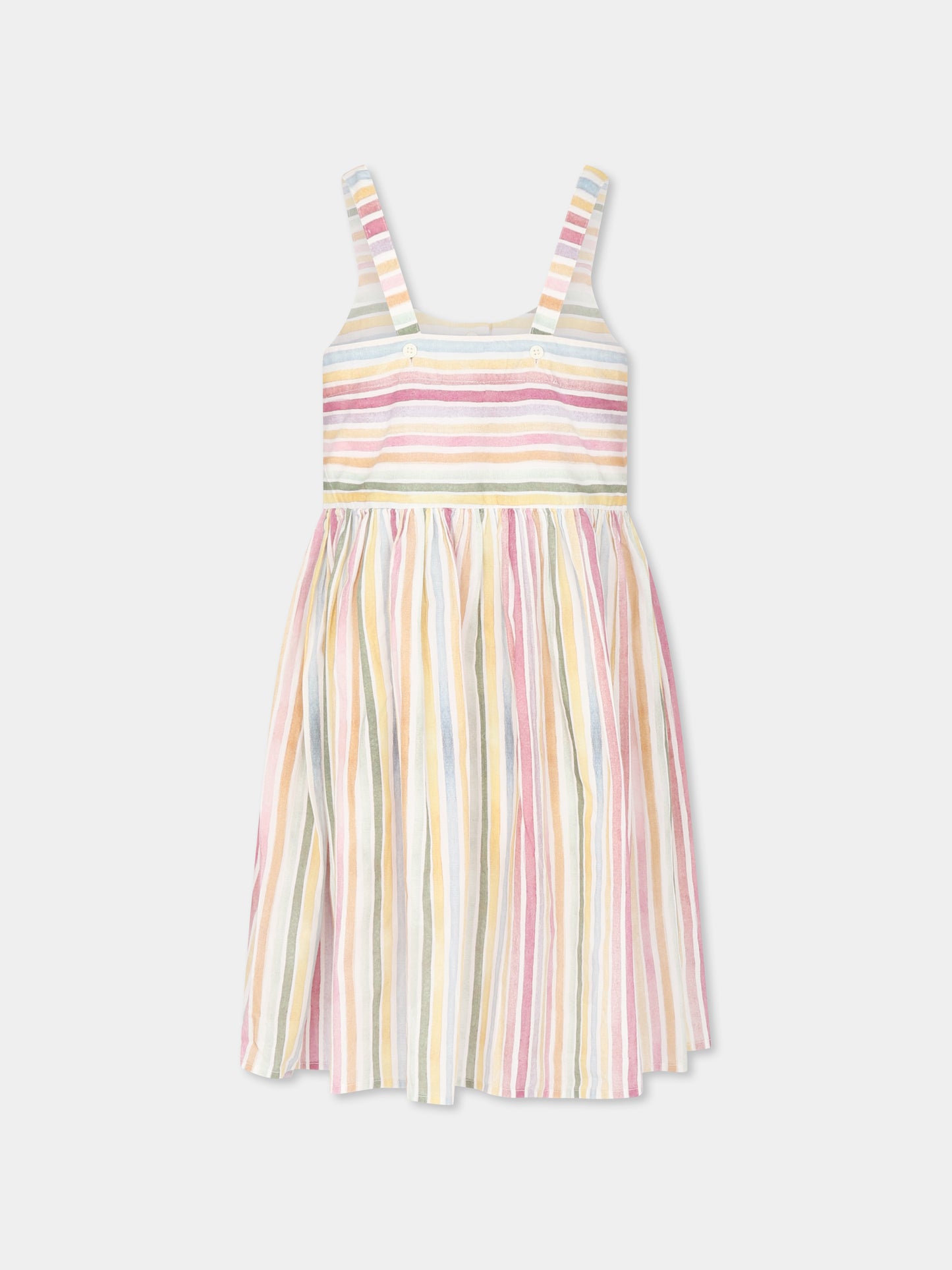 Vestito multicolor per bambina,Stella Mccartney Kids,TU1B72 Z1599 999MC