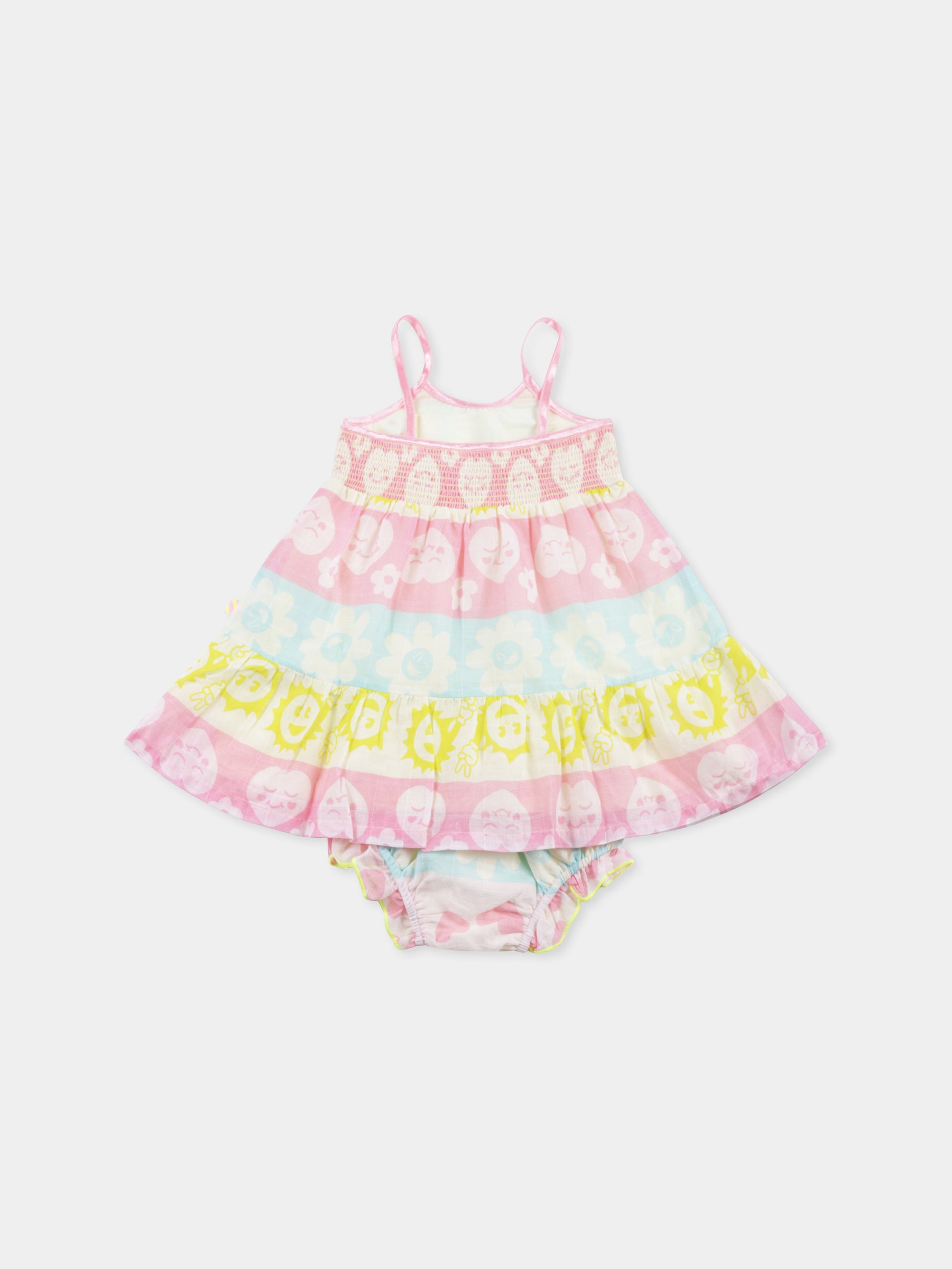 Vestito multicolor per neonata,Billieblush,U20001 515