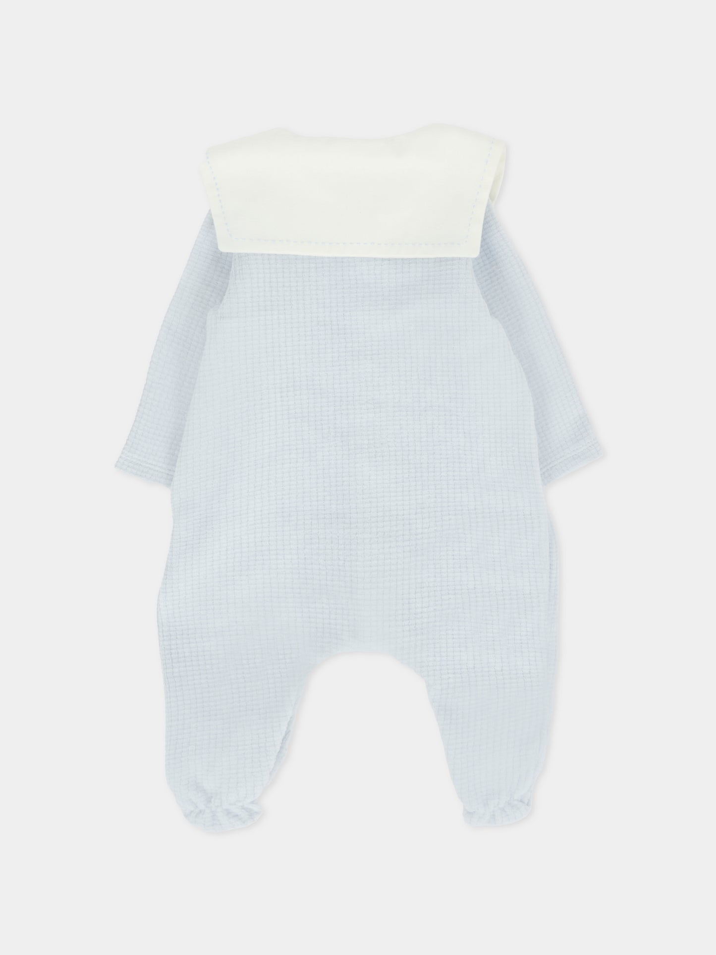 Tutina celeste per neonato con logo,Paz Rodríguez,005 193155 86 T20240