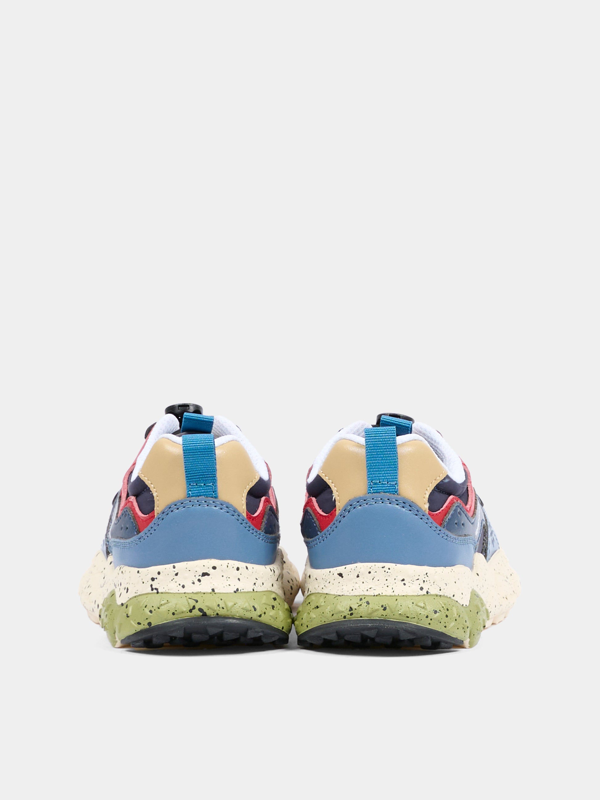 Sneakers Yamano multicolor per bambino con dettaglio blu,Flower Mountain,0012015497 21 1C26