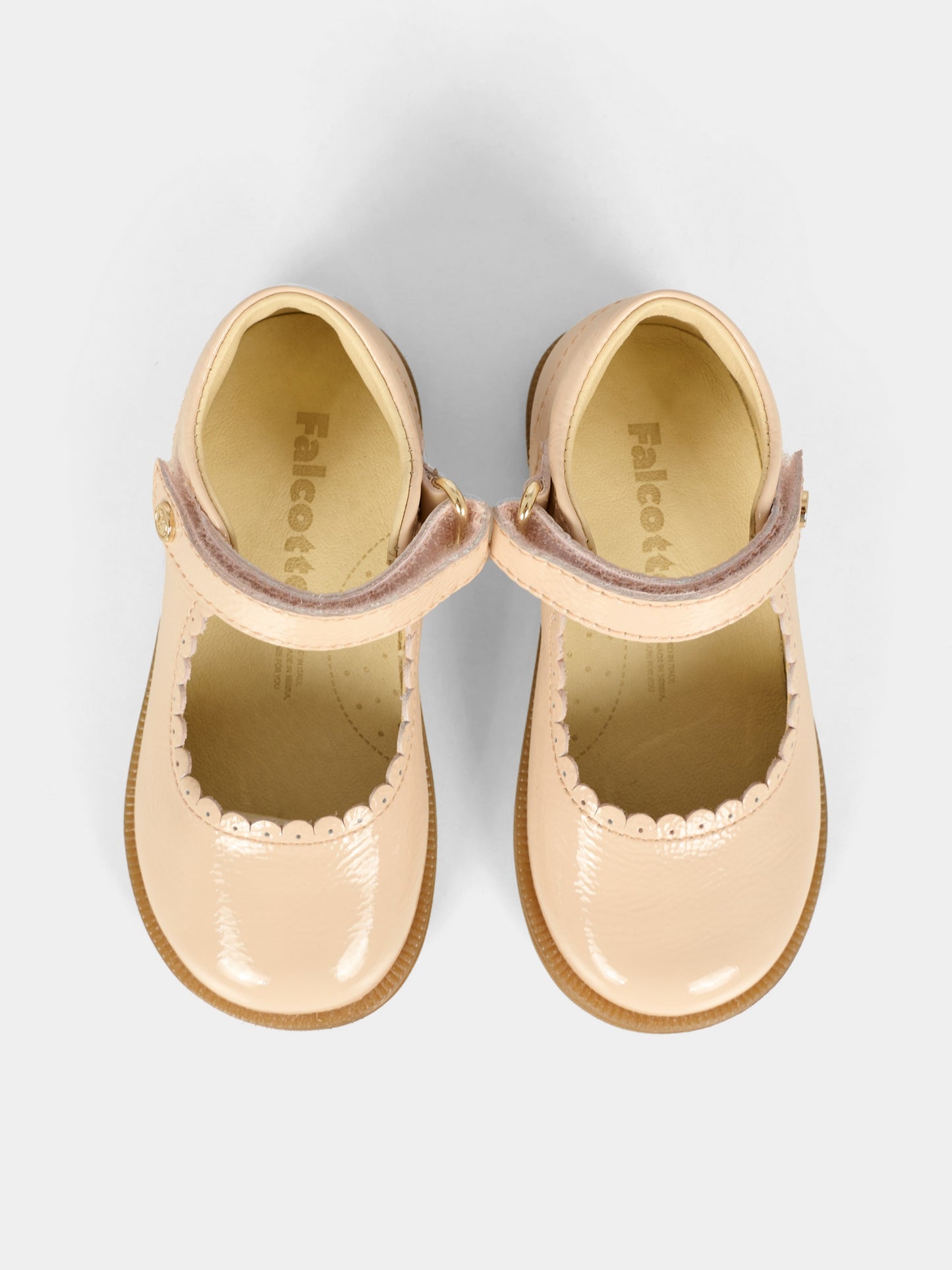 Ballerine rosa per bambina con logo,Falcotto,0012019578 02 0M12