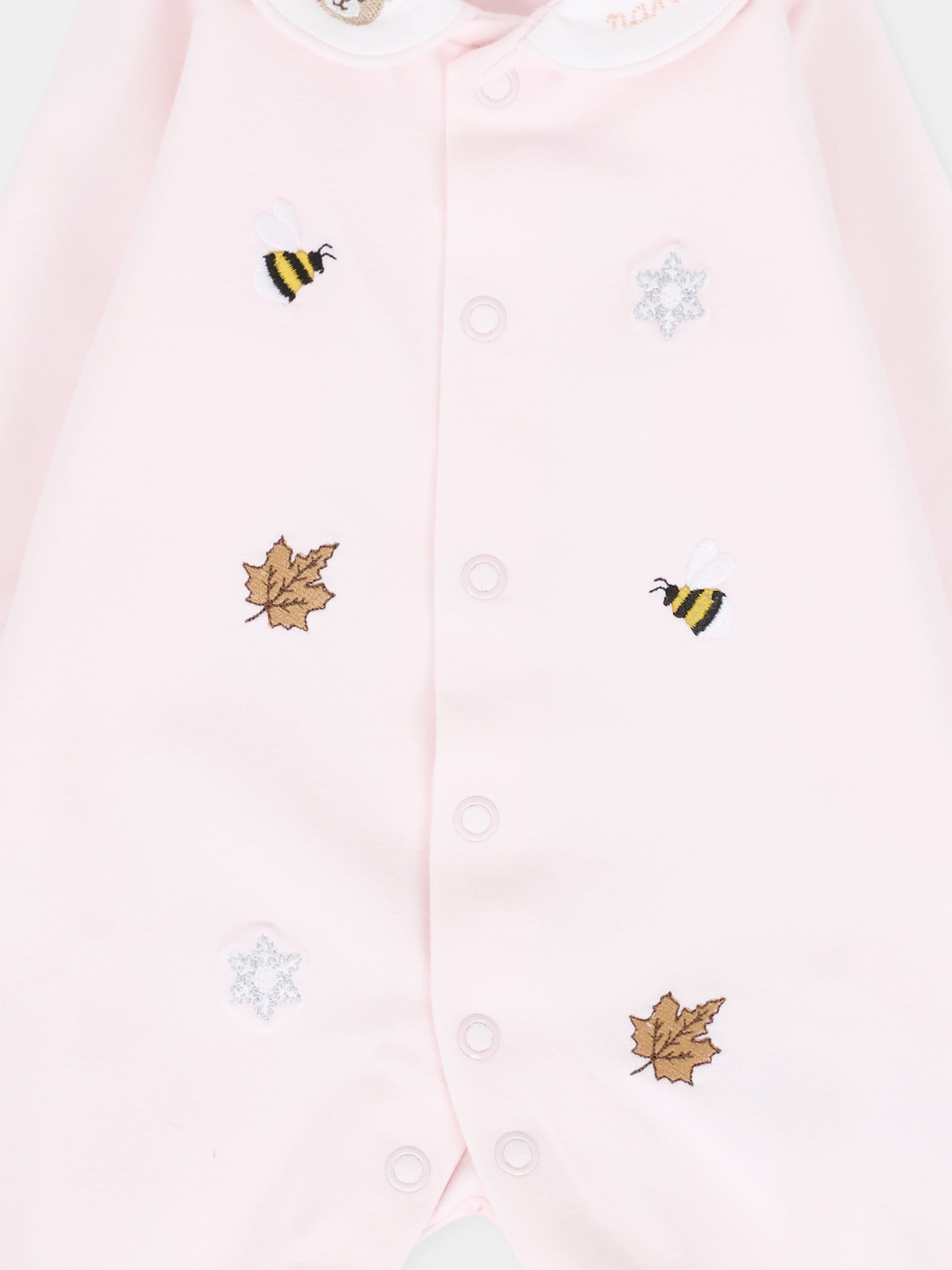 Tutina rosa per neonata con api,Nanán,I25002R