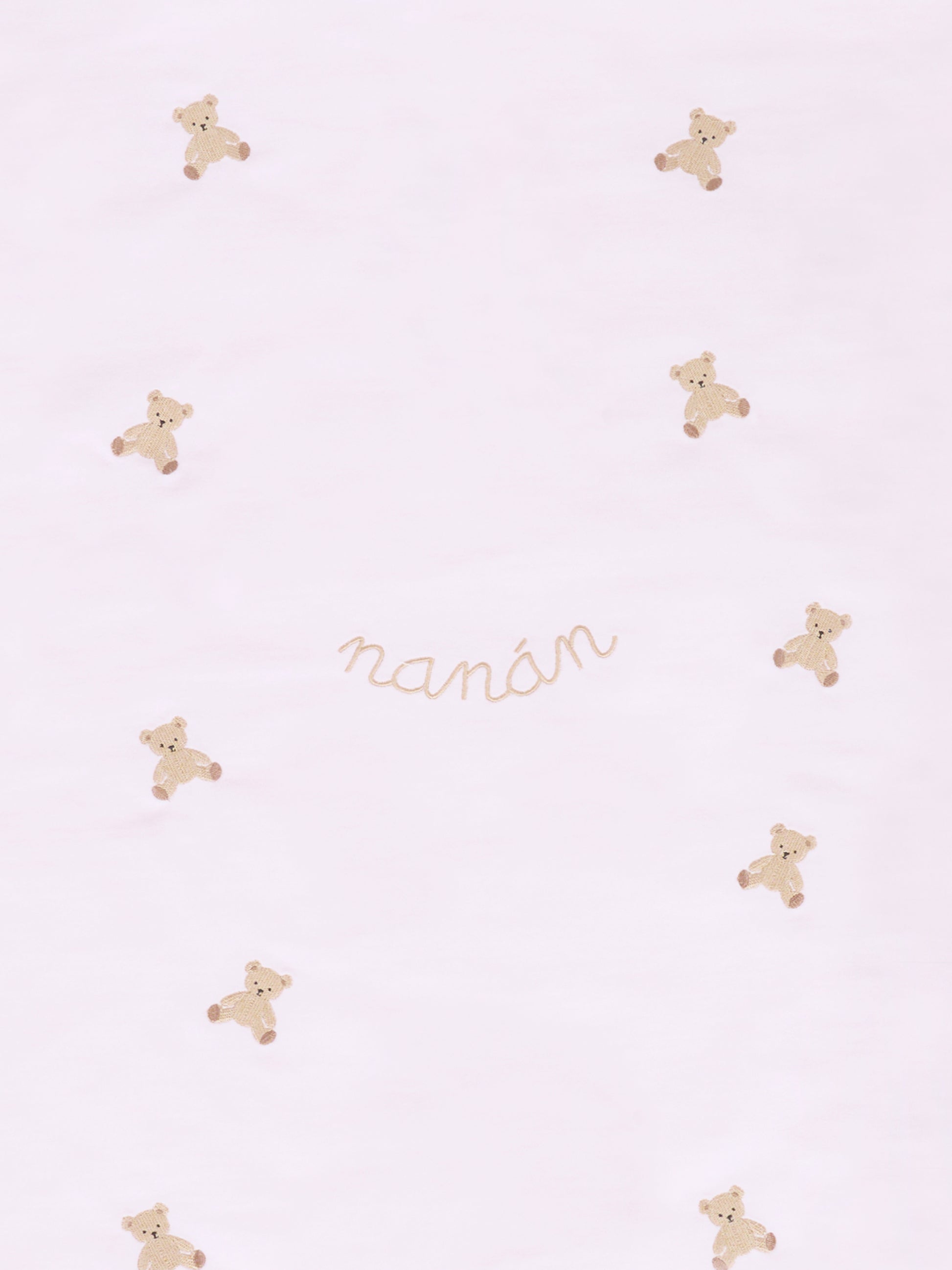 Coperta rosa per neonata con orsetti,Nanán,I25020R
