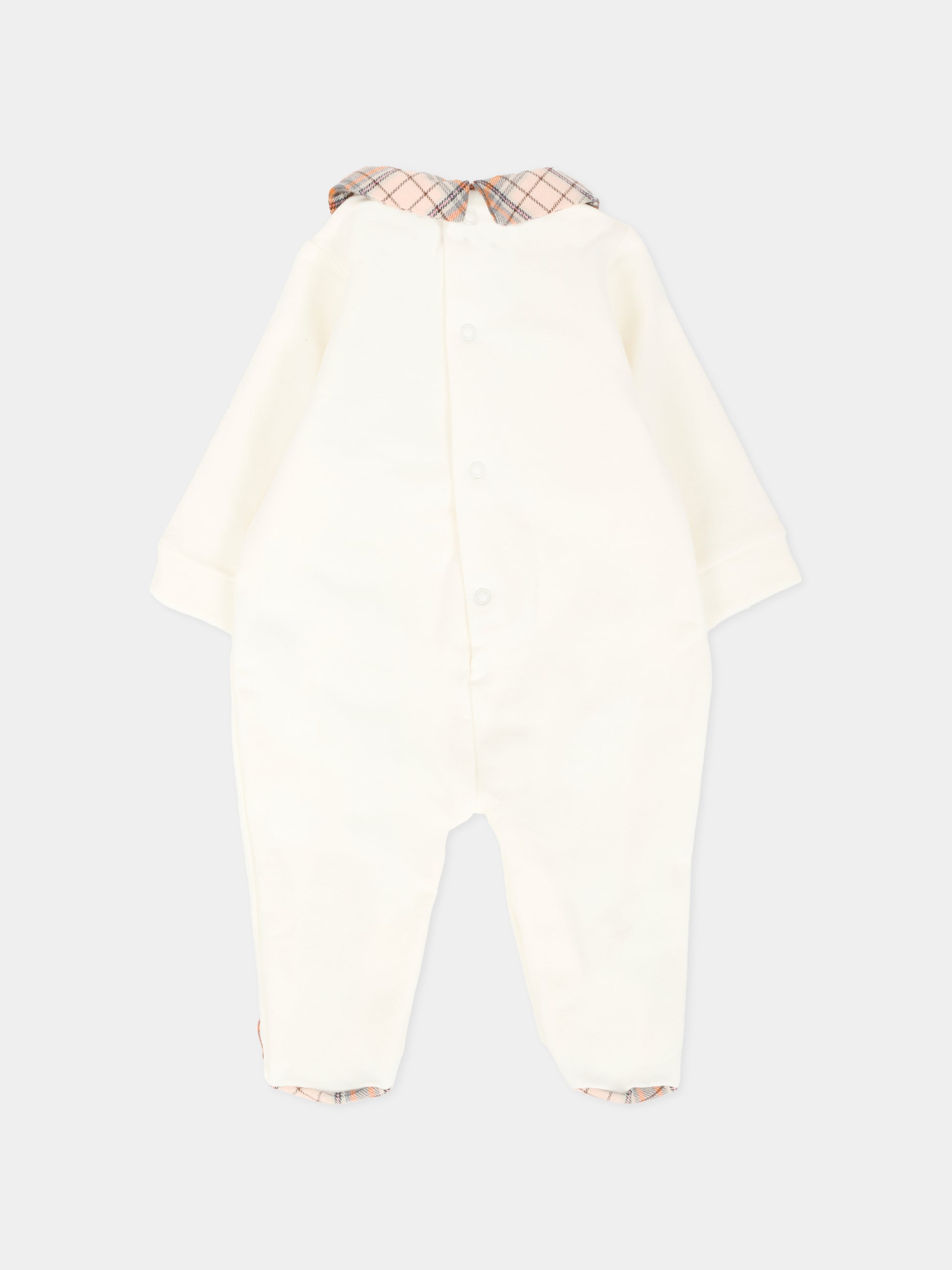 Tutina avorio per neonato con orsetto,Nanán,I25143B