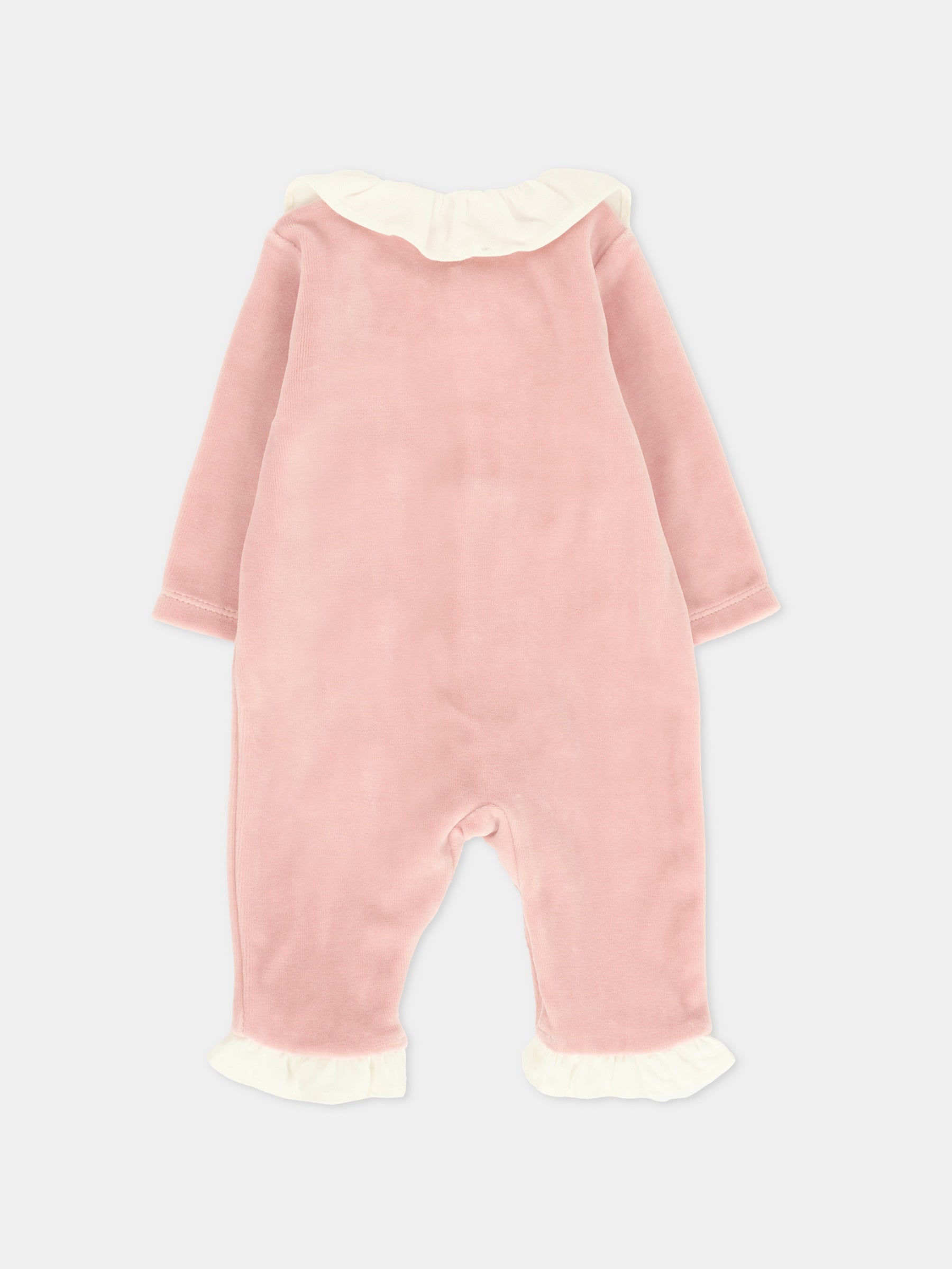 Tutina rosa per neonata con orsetti,Nanán,I25433R