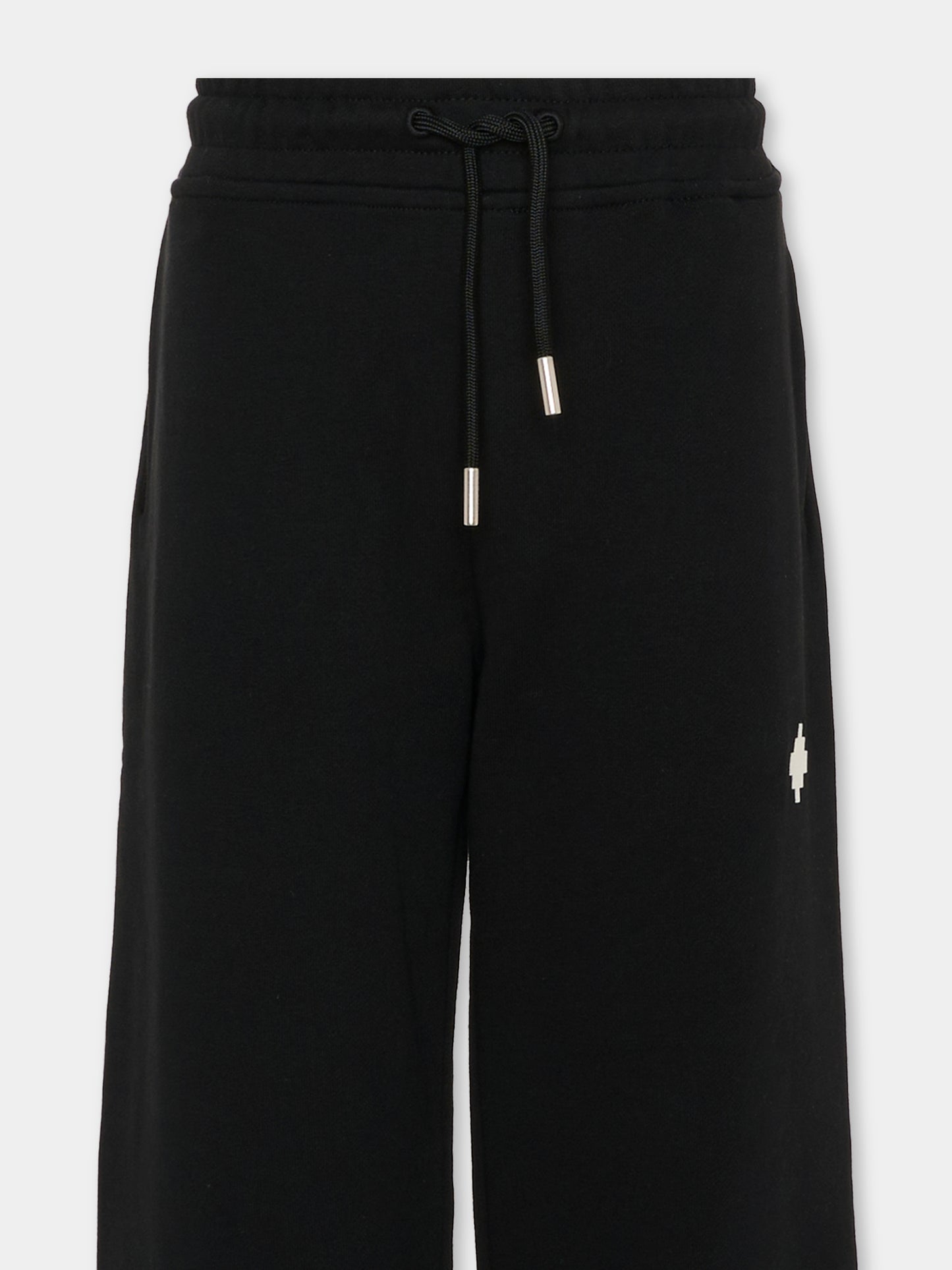 Pantaloni neri per bambino con ali,County Of Milan Kids,F5CMJBFP067 110