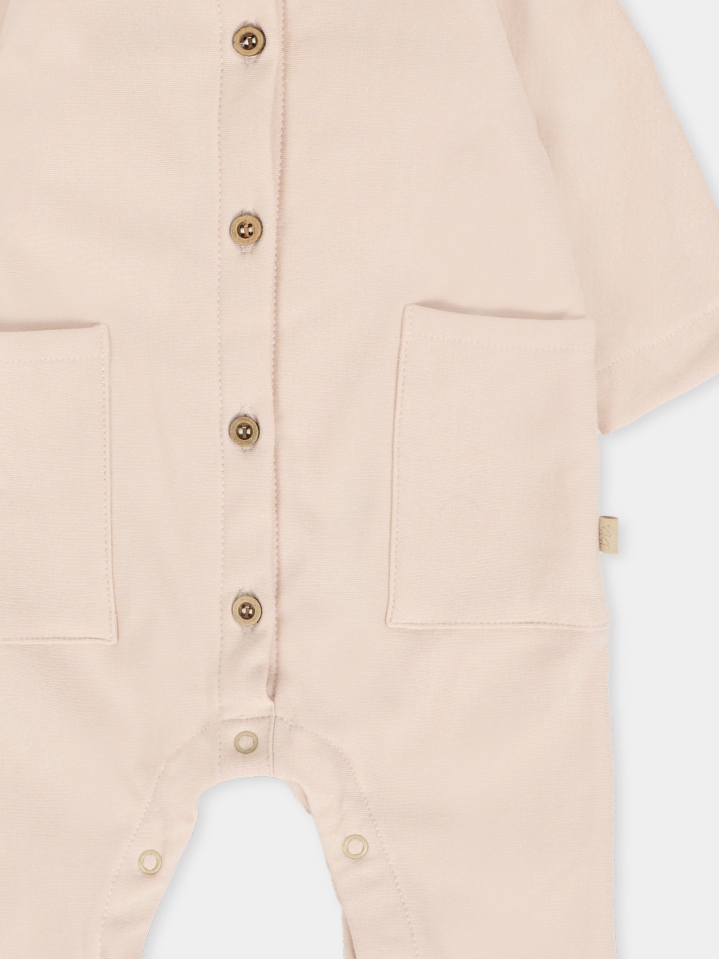 Tutina rosa per neonata,Bamboom,1019 VINTAGE PINK