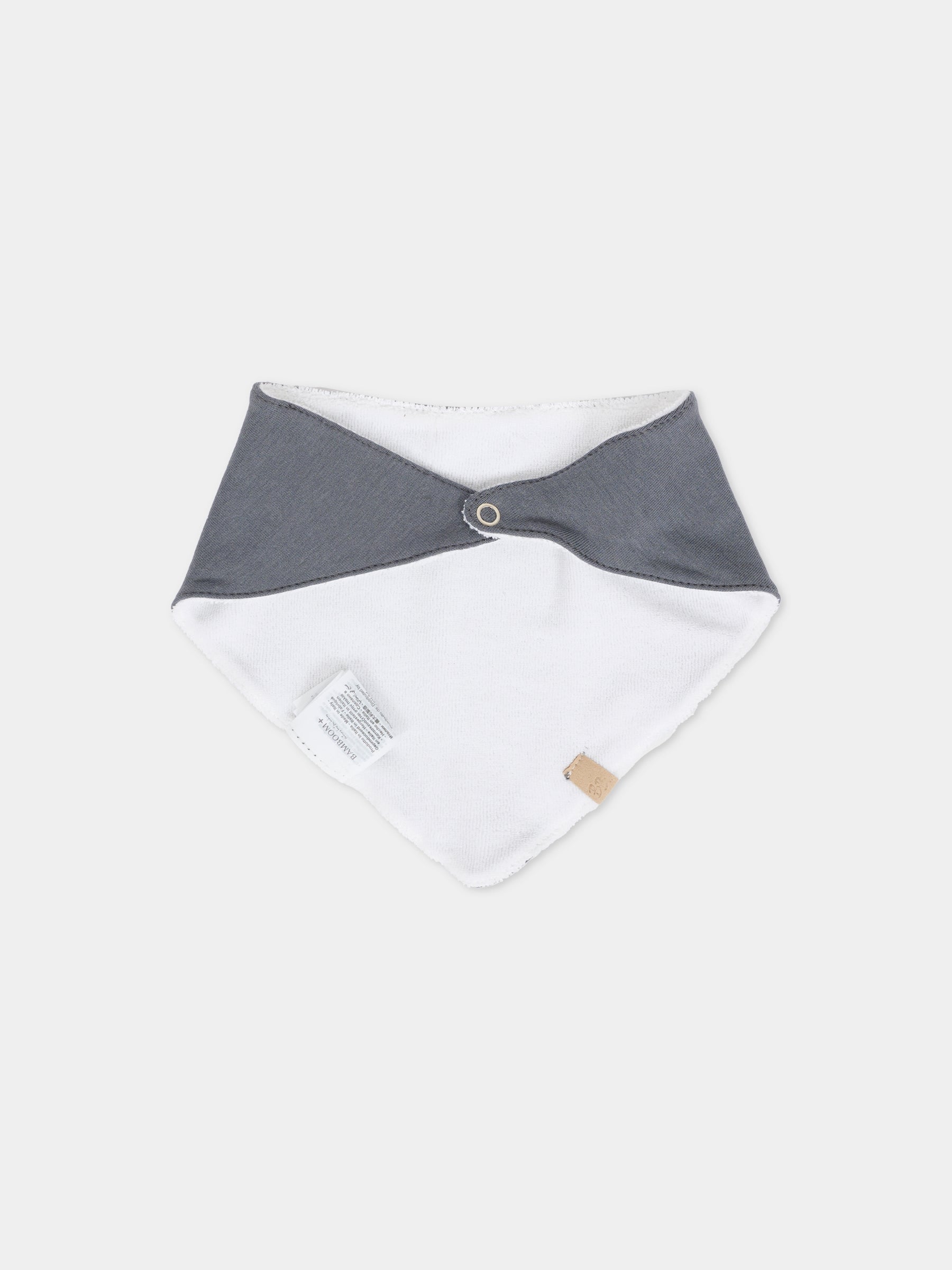Bavaglino blu per neonato,Bamboom,1078 MIDNIGHT BLUE
