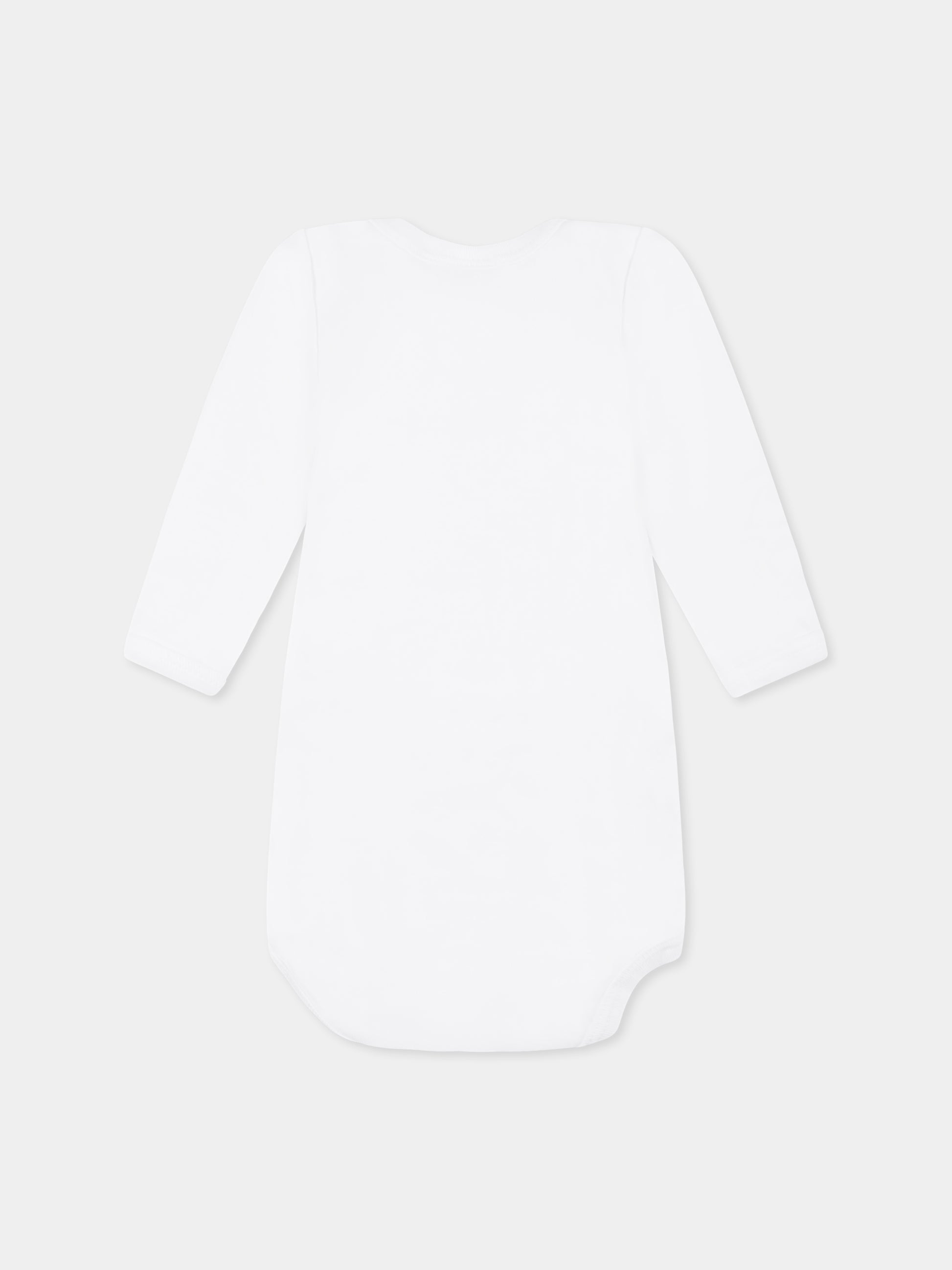 Set body multicolor per neonati con scritta,Petit Bateau,A0BED 00