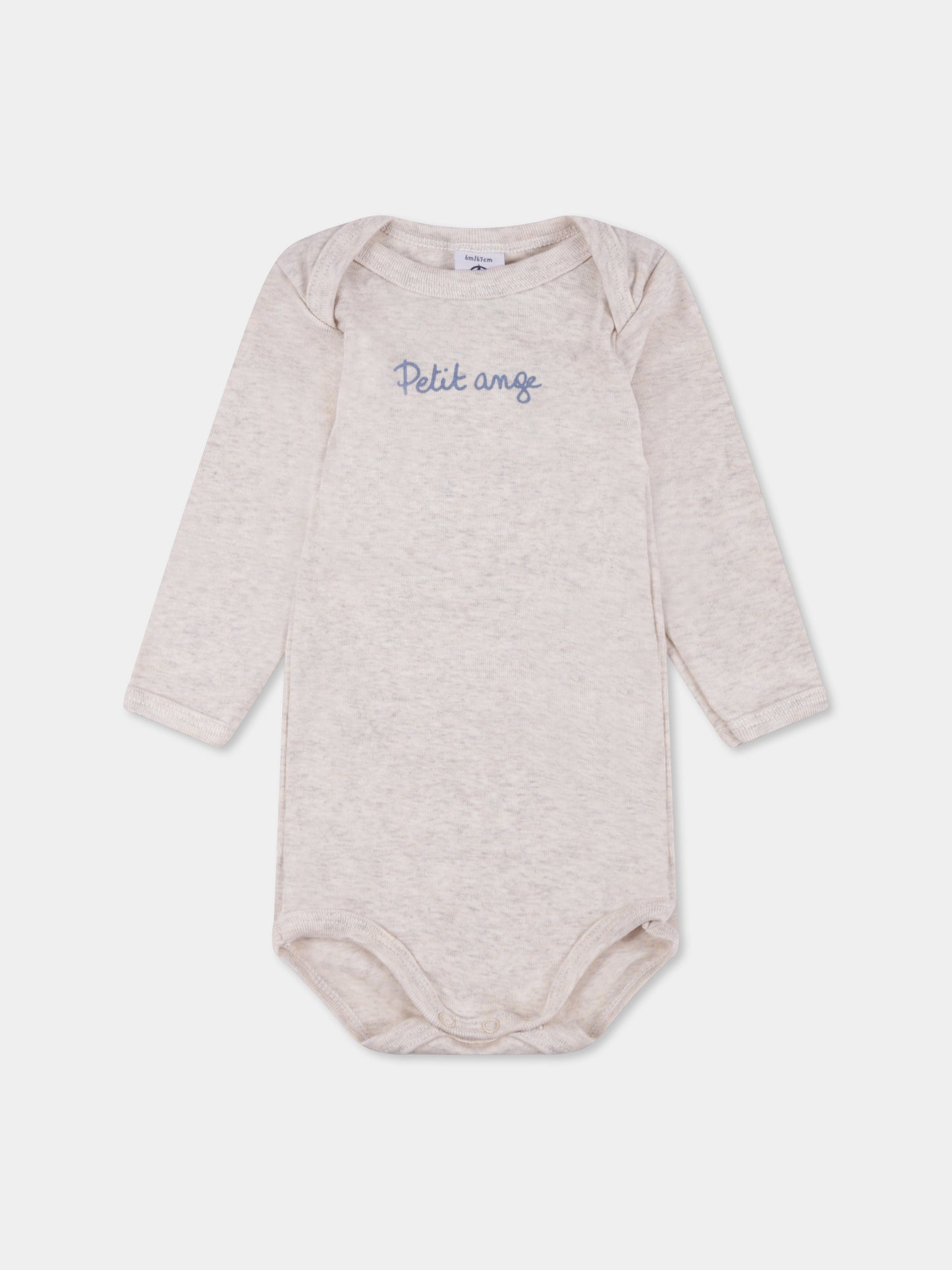 Set body multicolor per neonati con scritta,Petit Bateau,A0BED 00