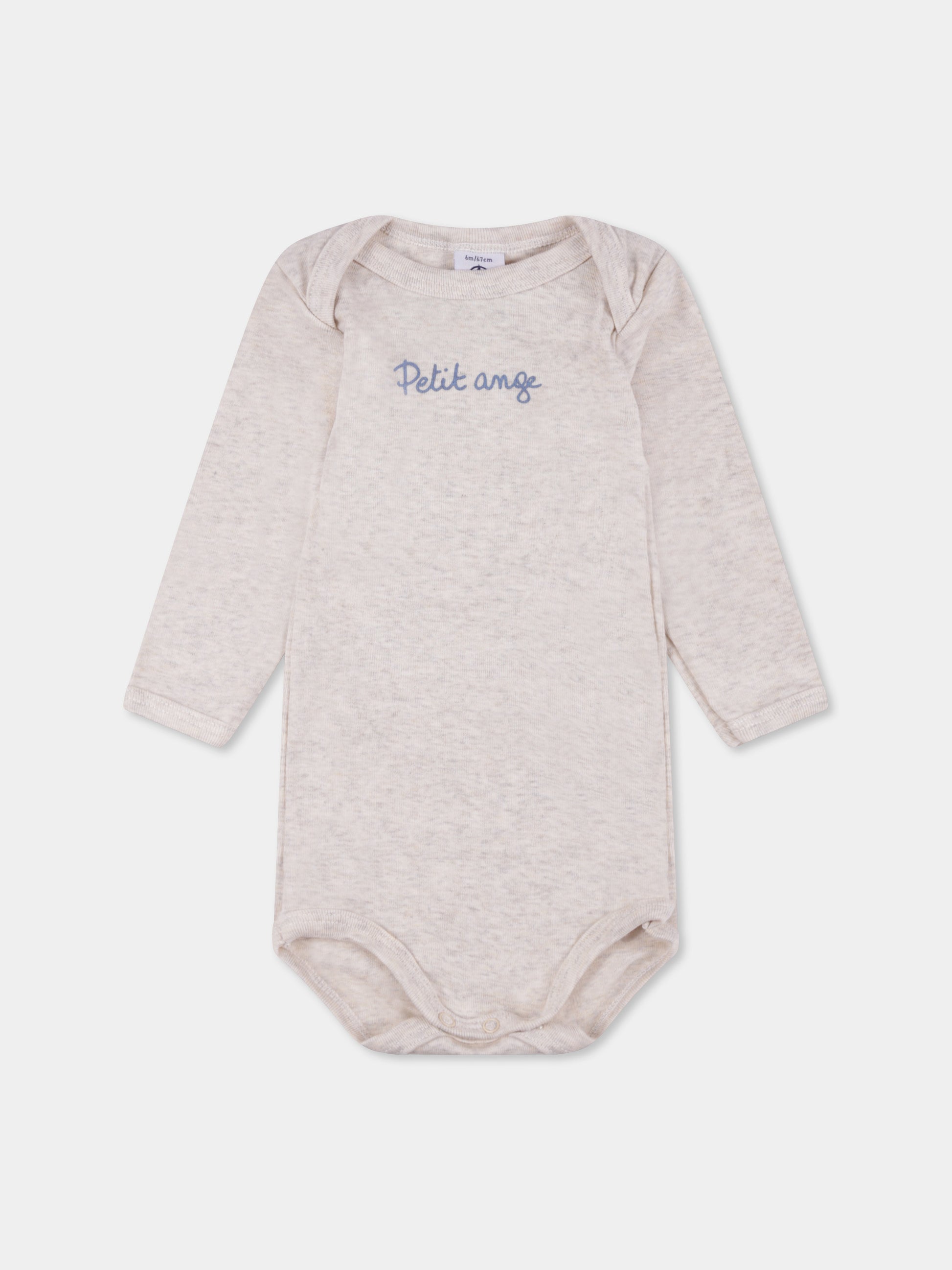 Set body multicolor per neonati con scritta,Petit Bateau,A0BED 00