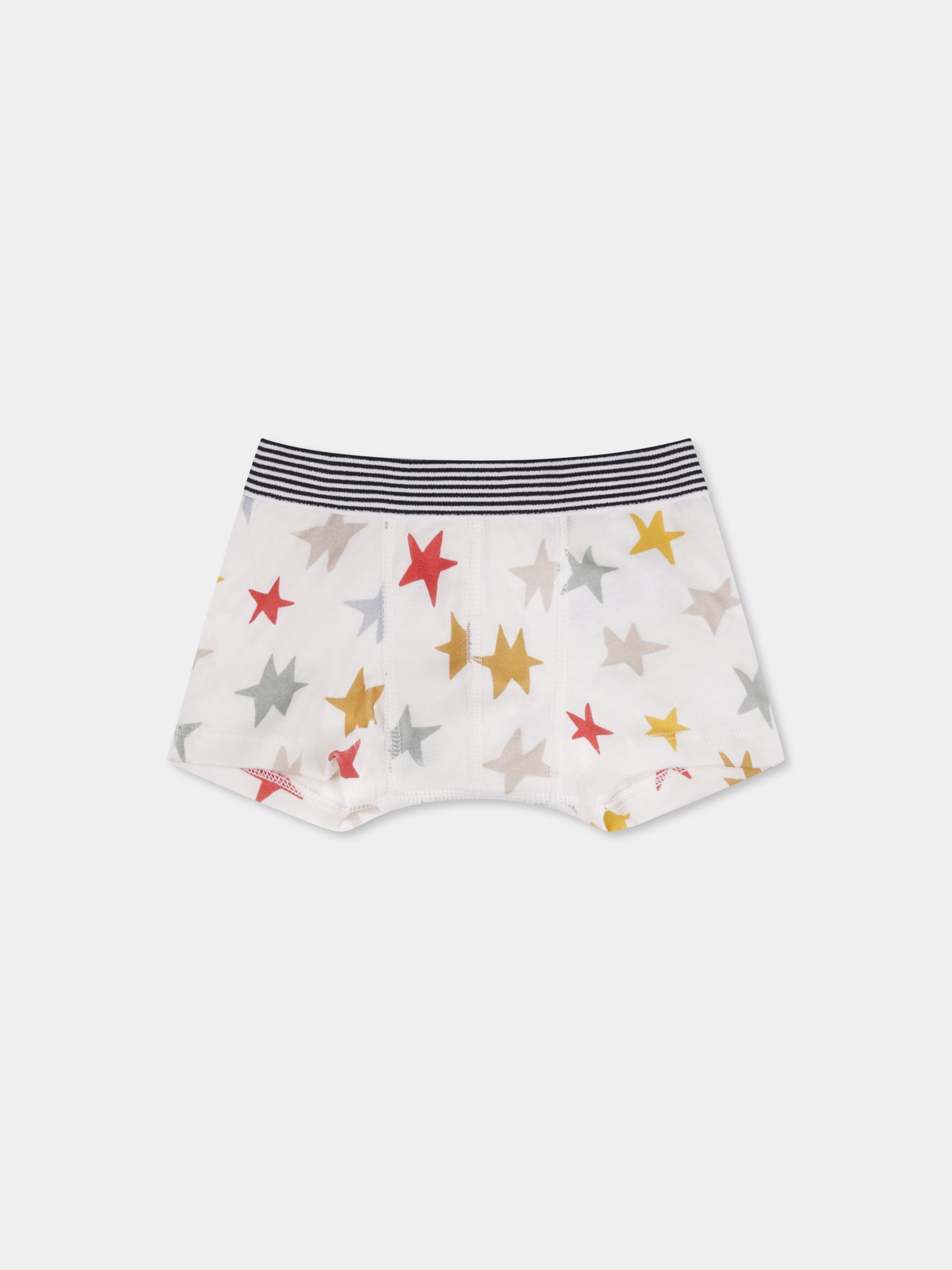 Set boxer multicolor per bambino con stampa spazio,Petit Bateau,A0BH6 00