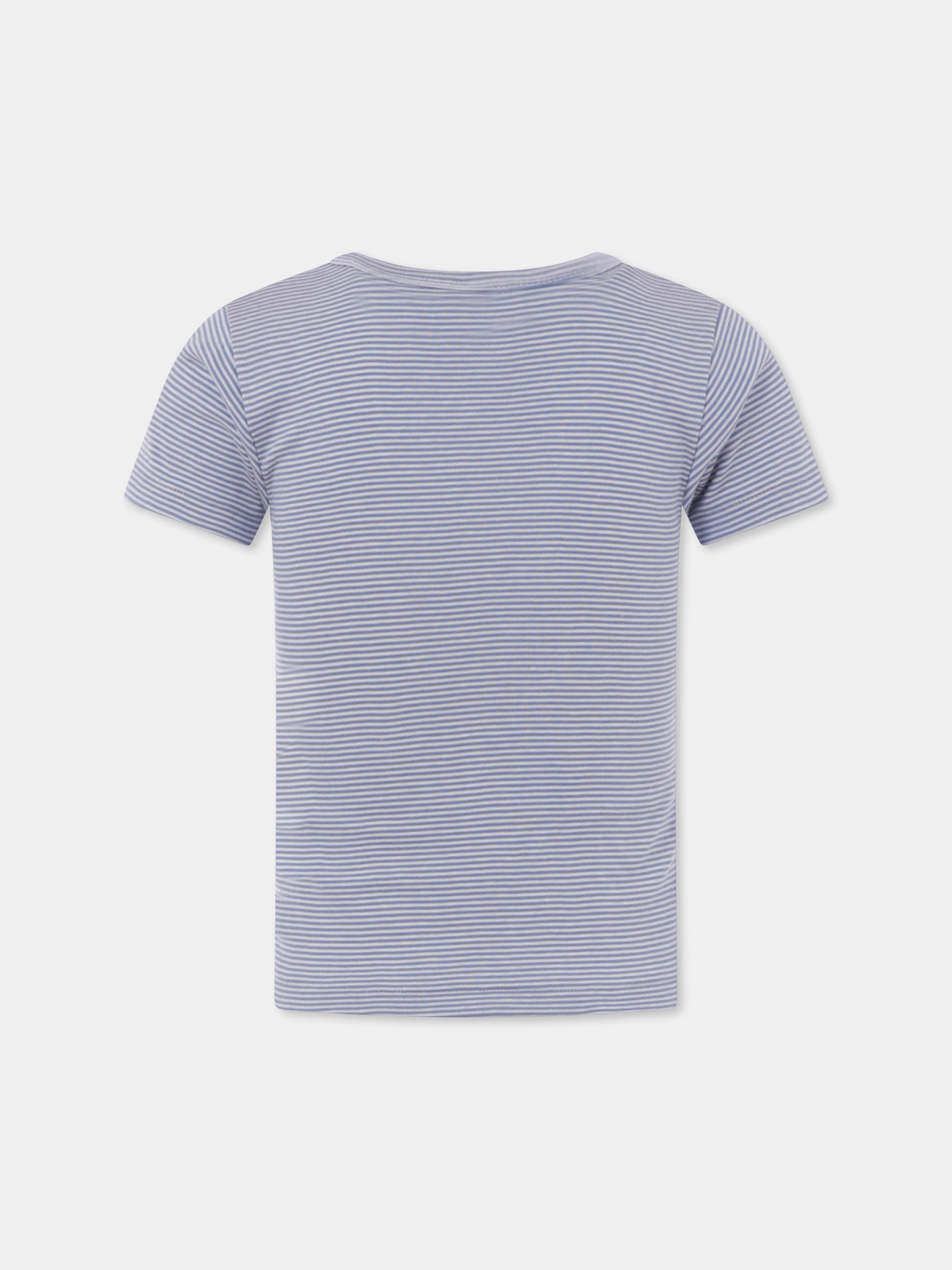 Set canottiere multicolor per bambino con righe e pecore,Petit Bateau,A0BHO 00