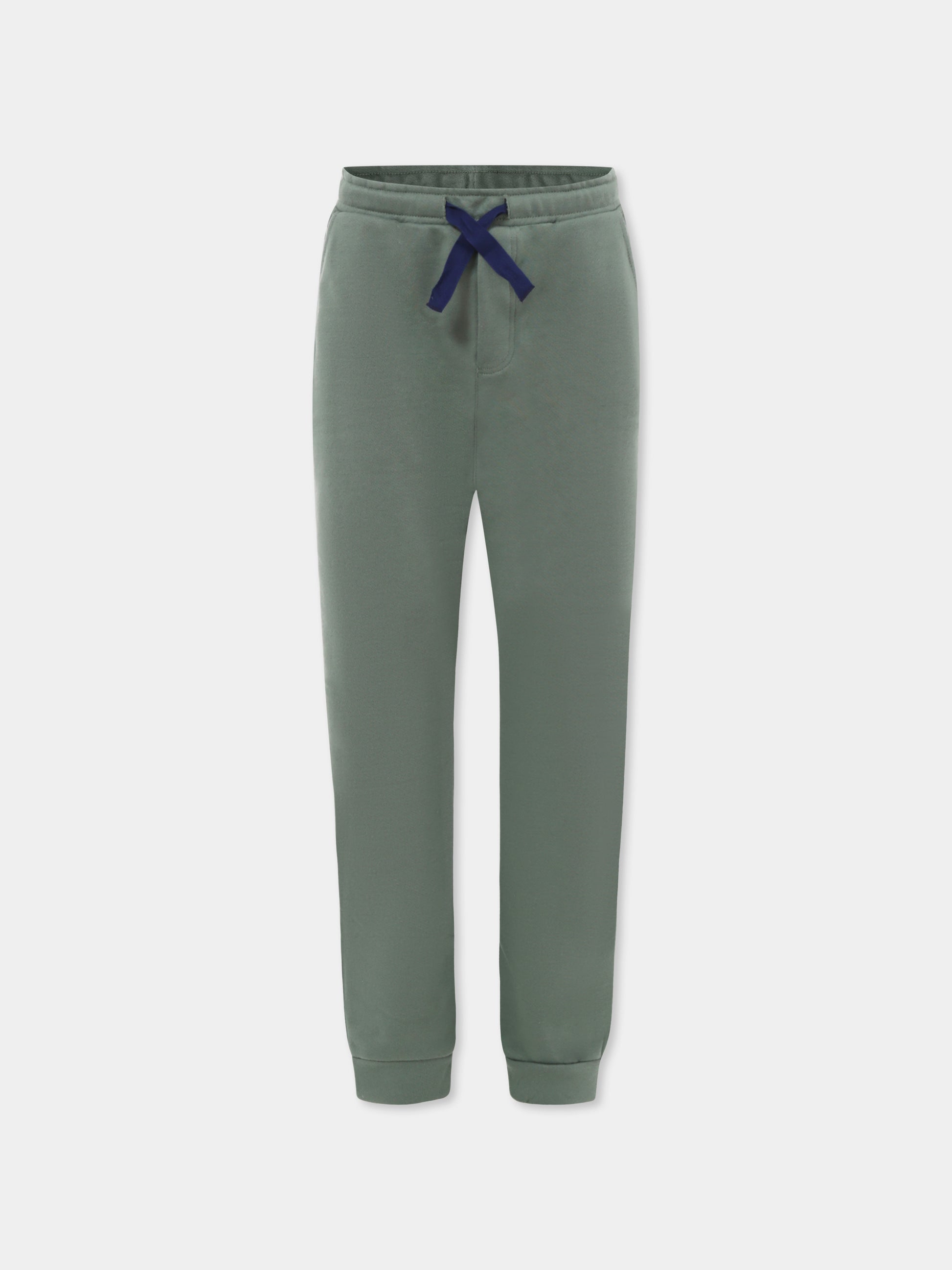 Pantaloni verdi per bambino con logo,Petit Bateau,A0BJS 02