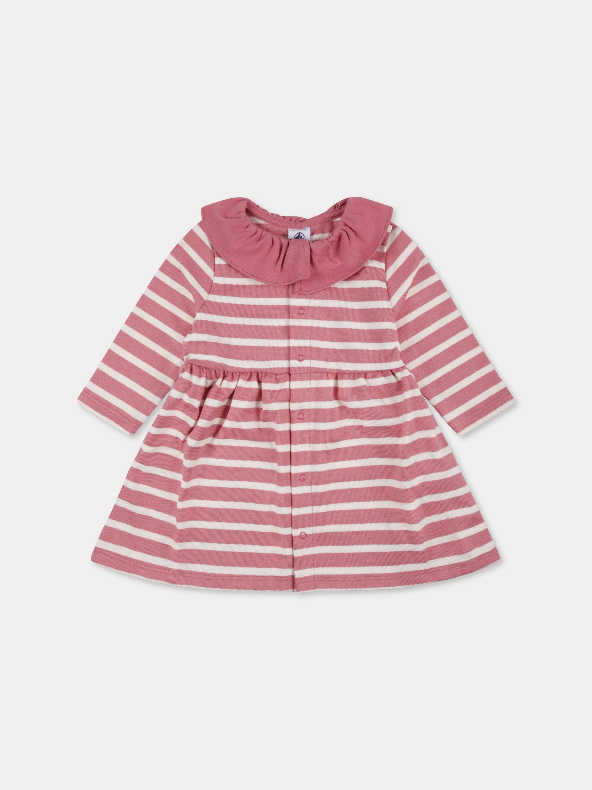 Vestito rosa per neonata,Petit Bateau,A0BKO 02
