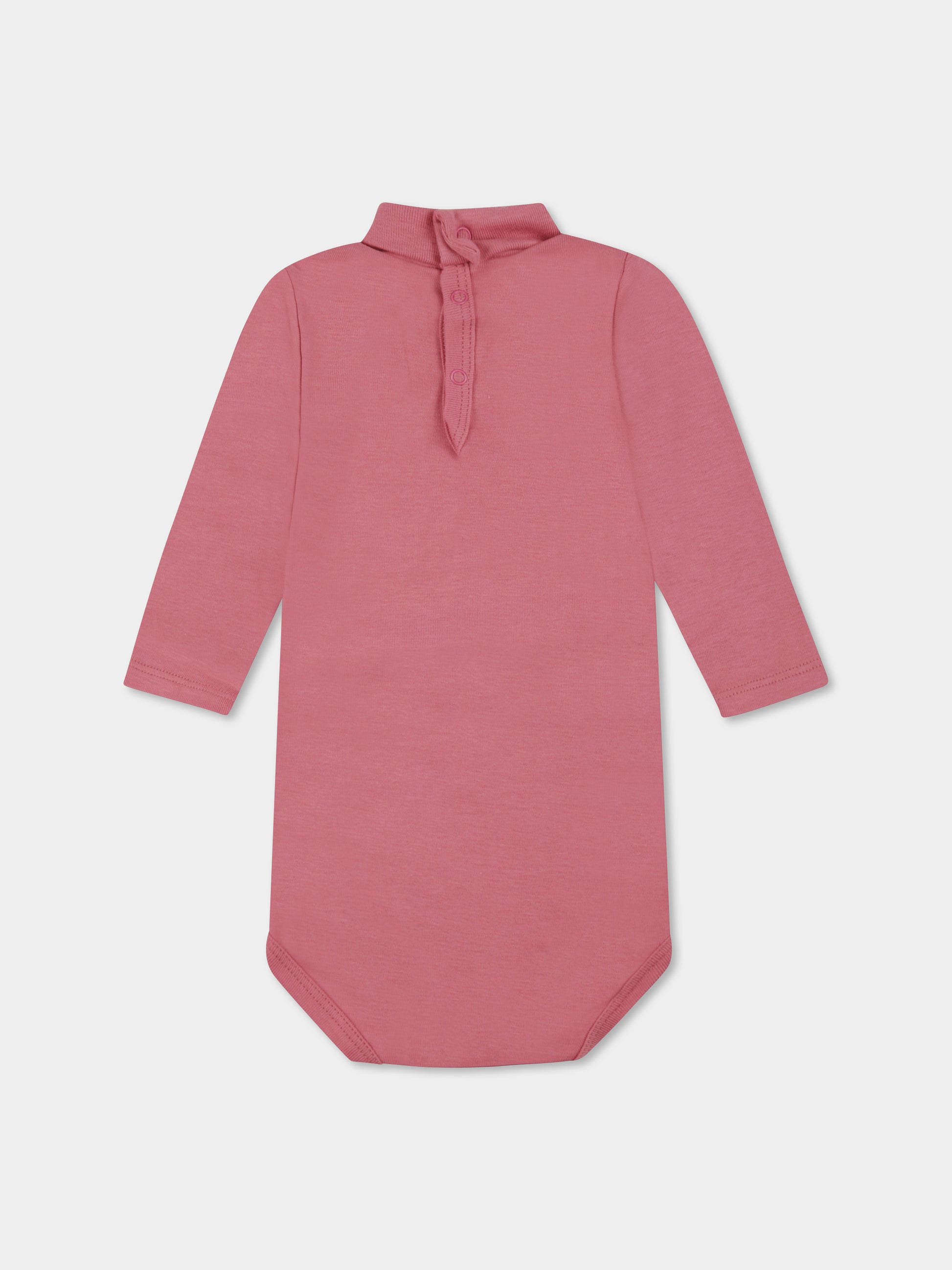 Body rosa per neonata con logo,Petit Bateau,A0BQF 03