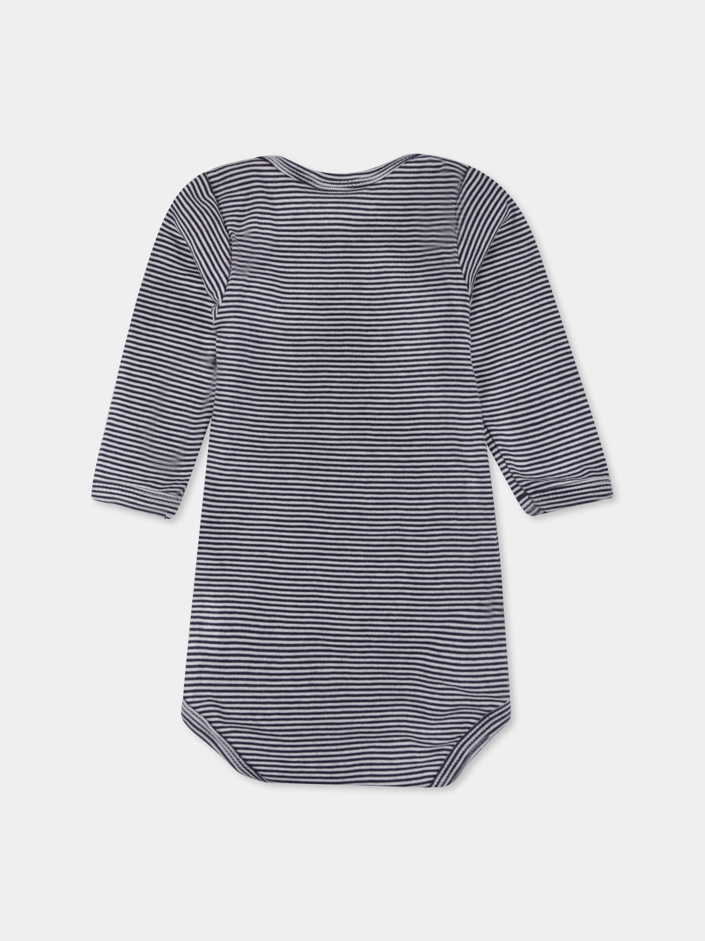 Set body multicolor per neonati con cuori e righe,Petit Bateau,A0BYW 00