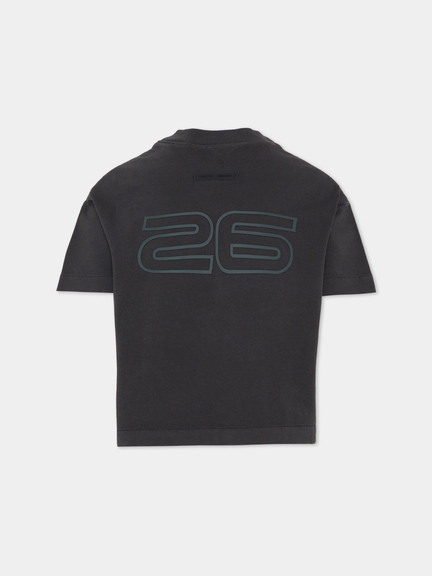 T-shirt nera per bambini con logo,Fear Of God Essentials,785HO251432K VINTAGE BLACK