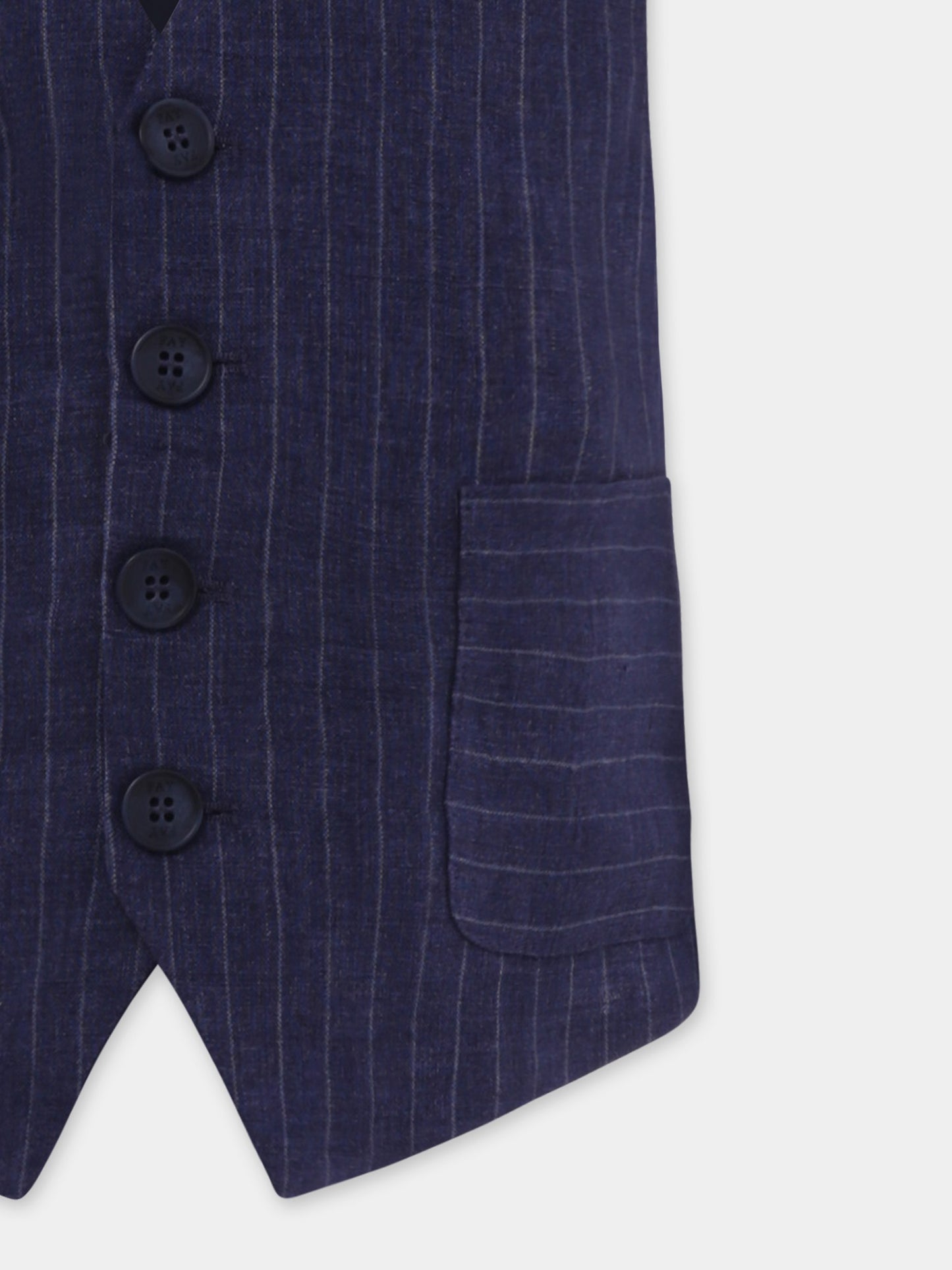 Panciotto blu per bambino,Fay Kids,FW2Q12 I0272 667AV