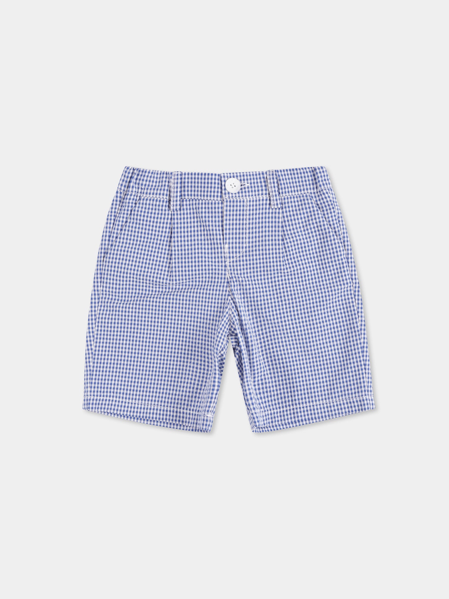 Shorts blu per neonato con logo,Fay Kids,FW6519 G0178 615BC