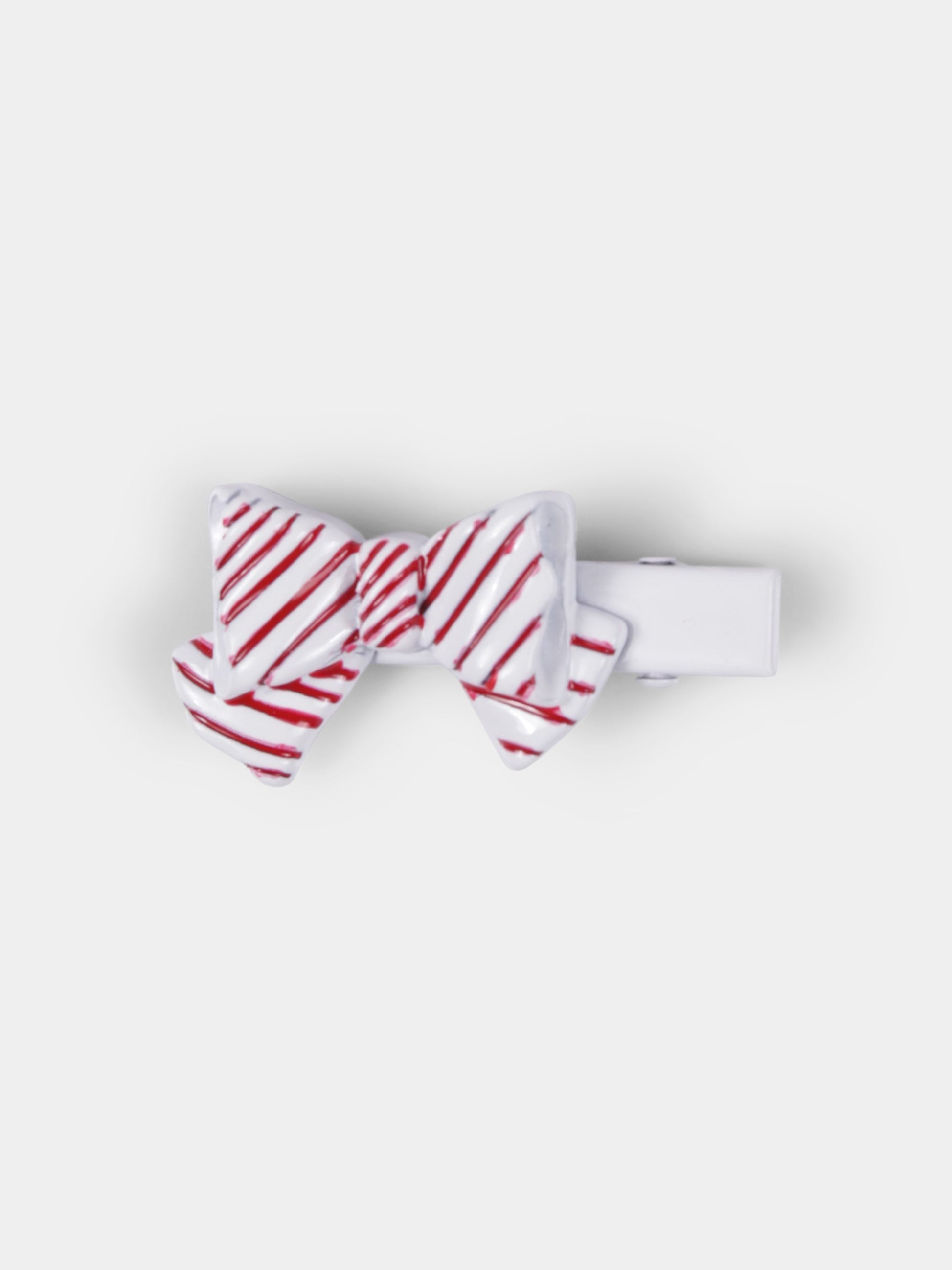 Set fermagli rosso per bambina con fiocco,Monnalisa,39E012 5791 0044