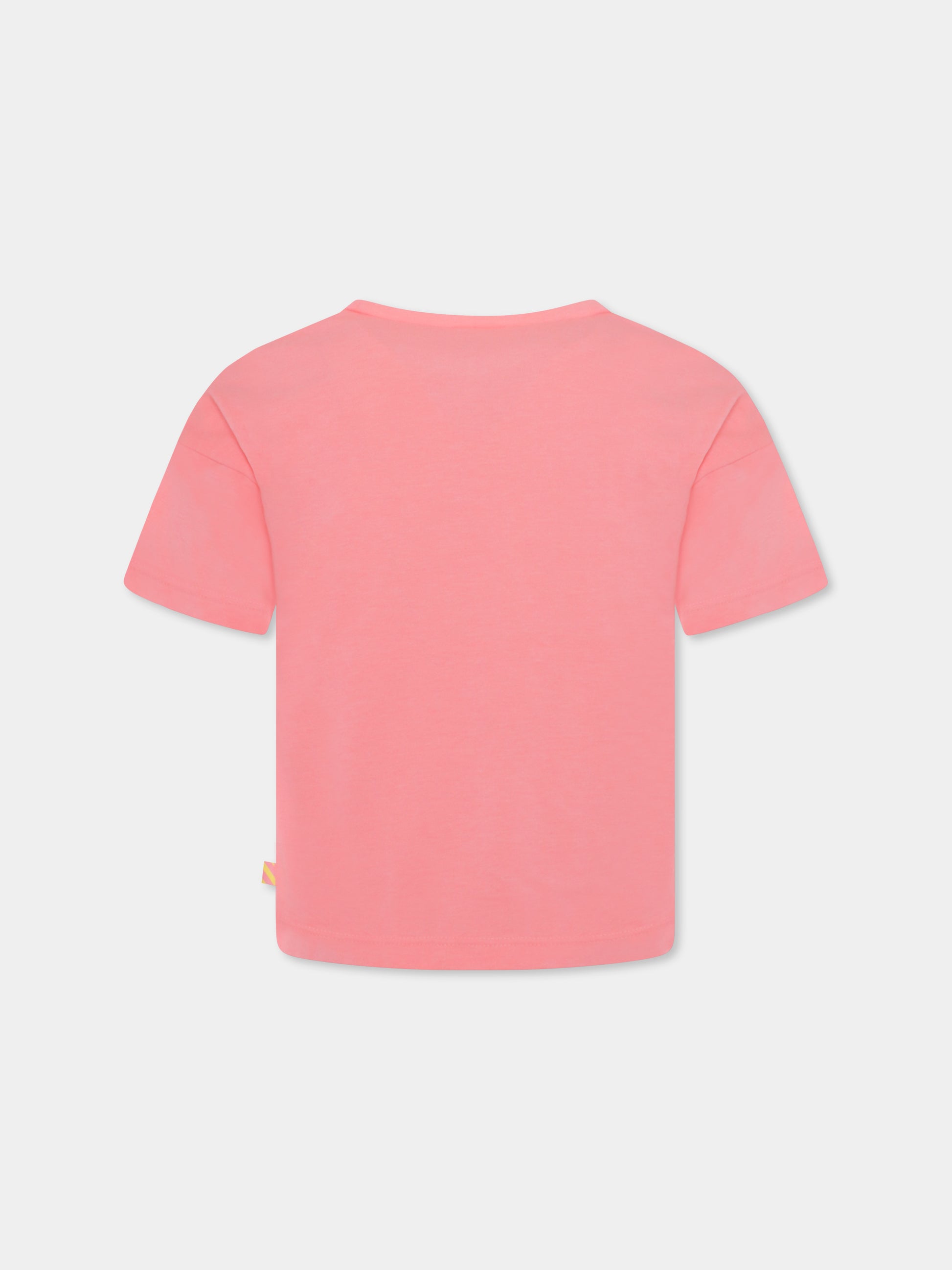 T-shirt rosa per bambina con Paperina,Billieblush,U20563 499