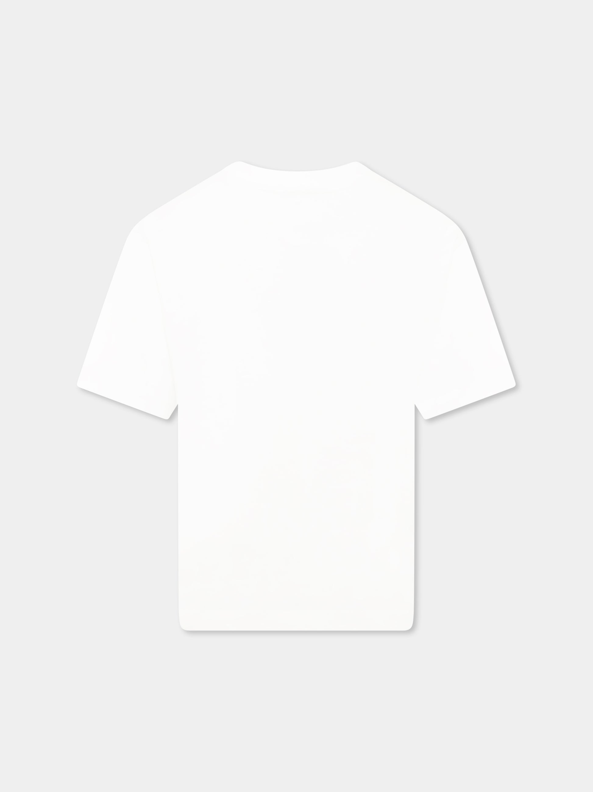 T-shirt bianca per bambini con logo,Marc Jacobs,W60039 10P