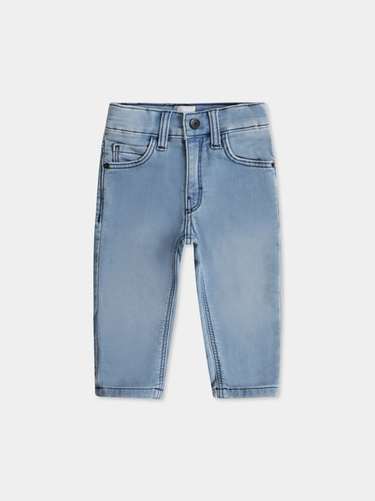 Jeans denim per neonato con logo,Boss,J50585 Z03