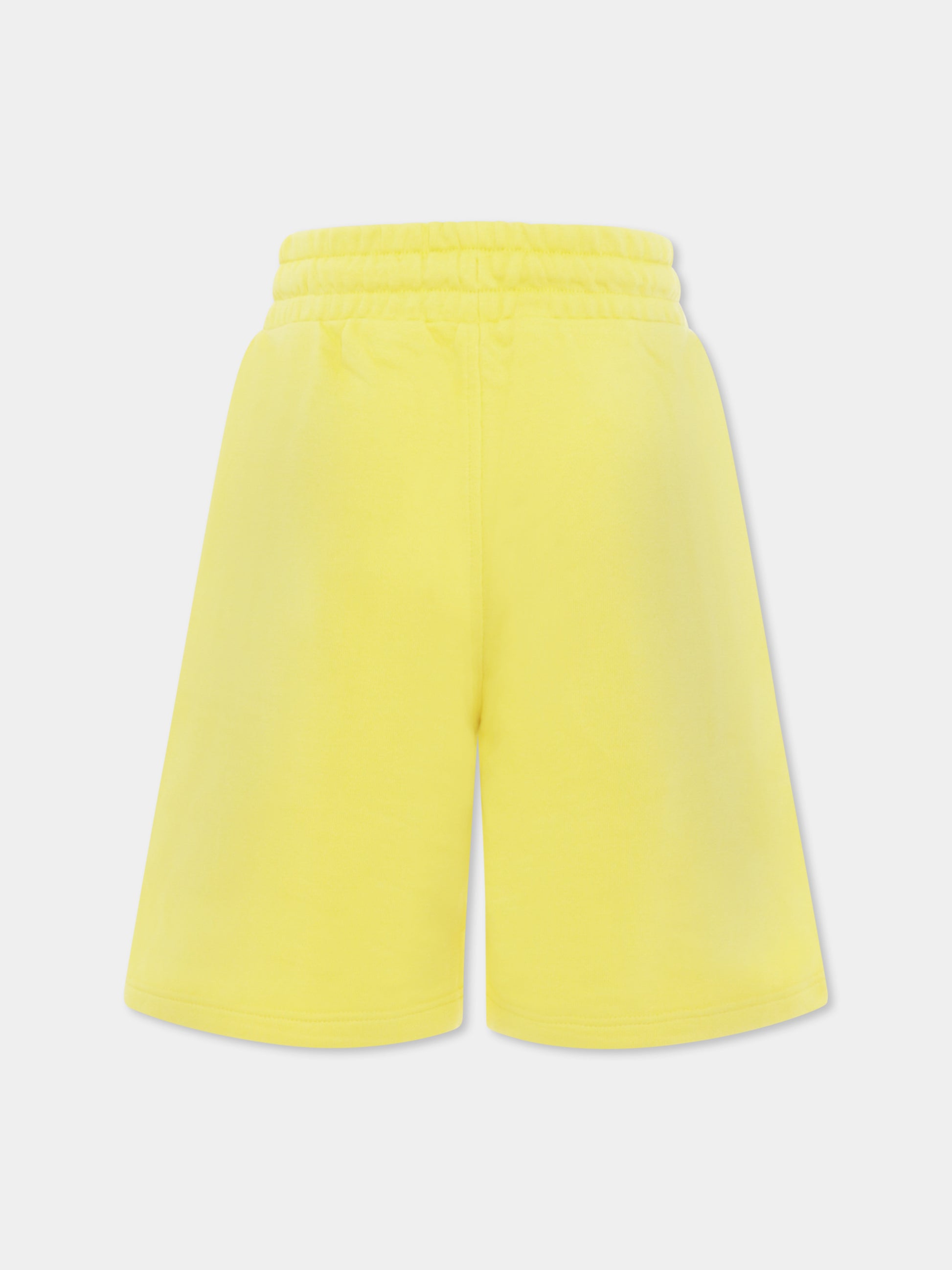Shorts gialli per bambino con logo,Boss,J50680 508