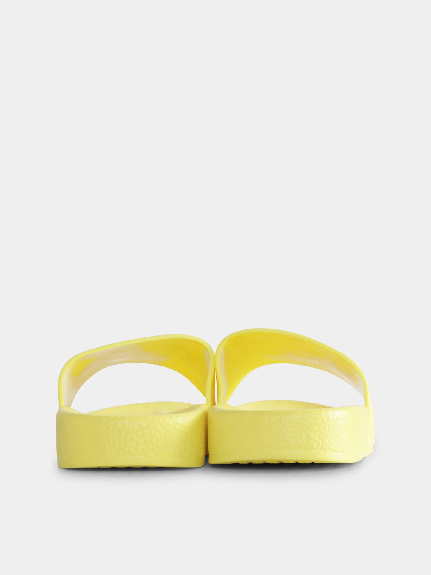 Ciabatte gialle per bambino con logo,Boss,J50888 609