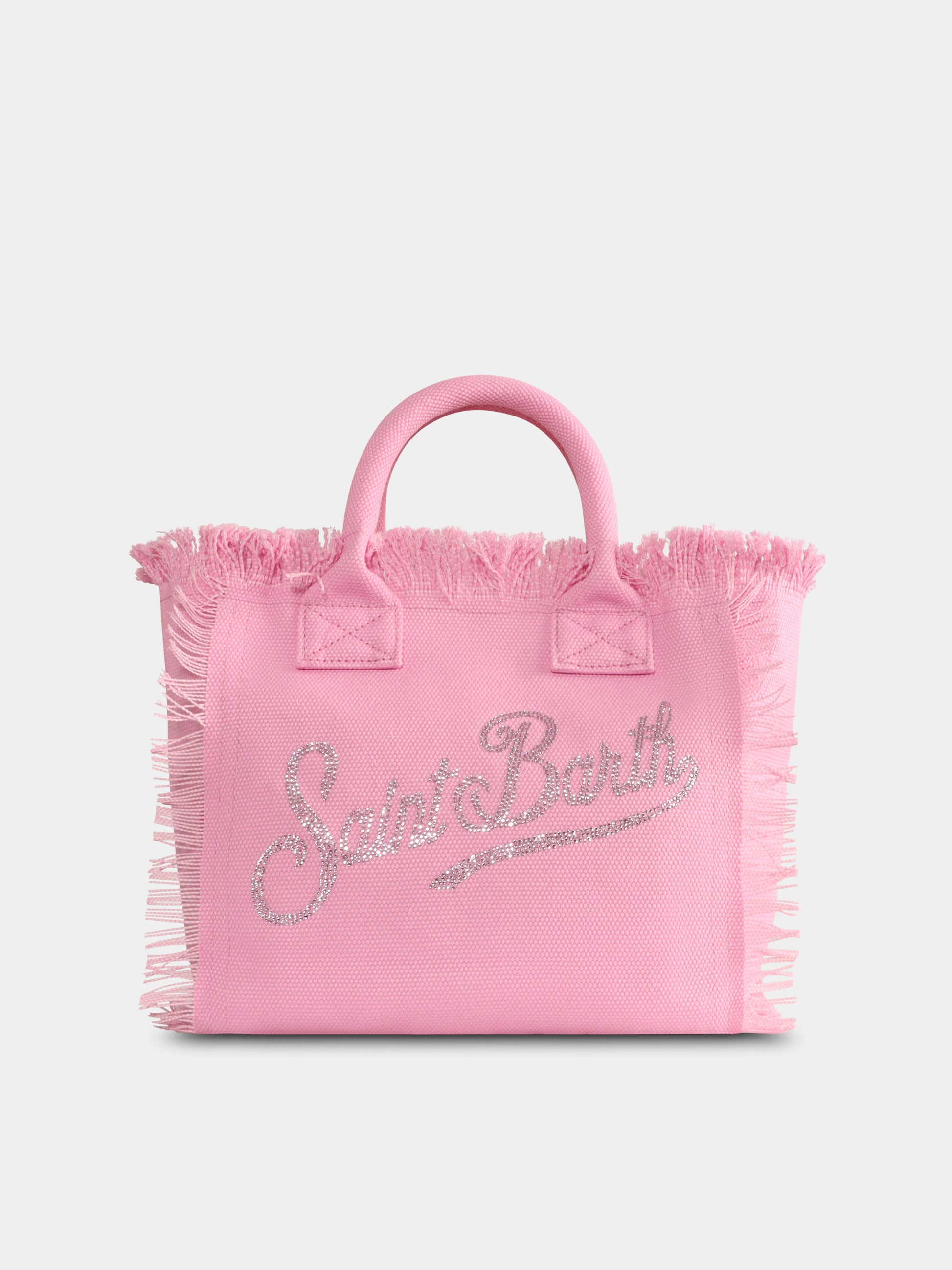 Borsa mare Colette rosa per bambina con logo,Mc2 Saint Barth,COL0001 01543H