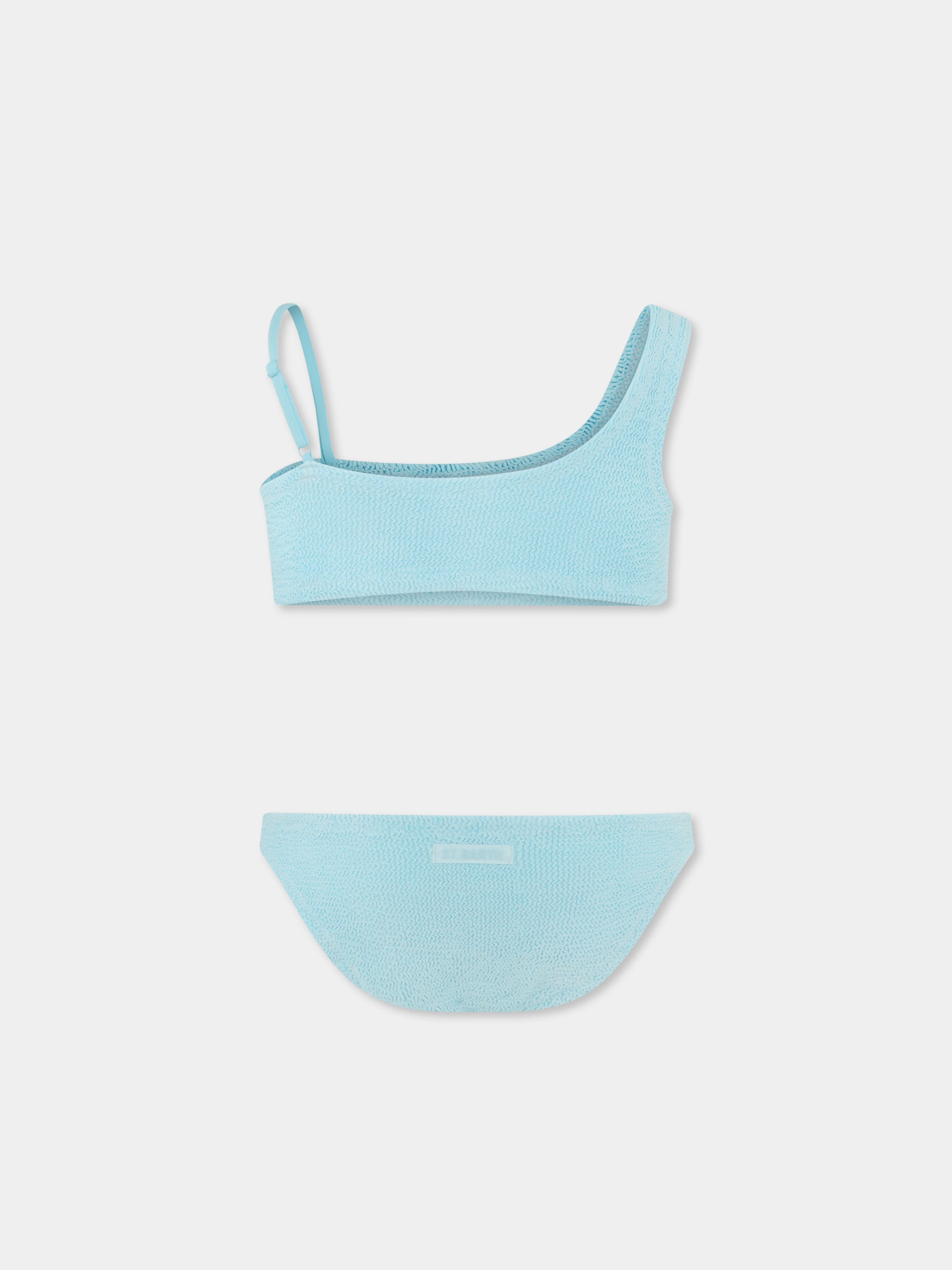 Bikini celeste per bambina,Mc2 Saint Barth,VIVY001 00303H