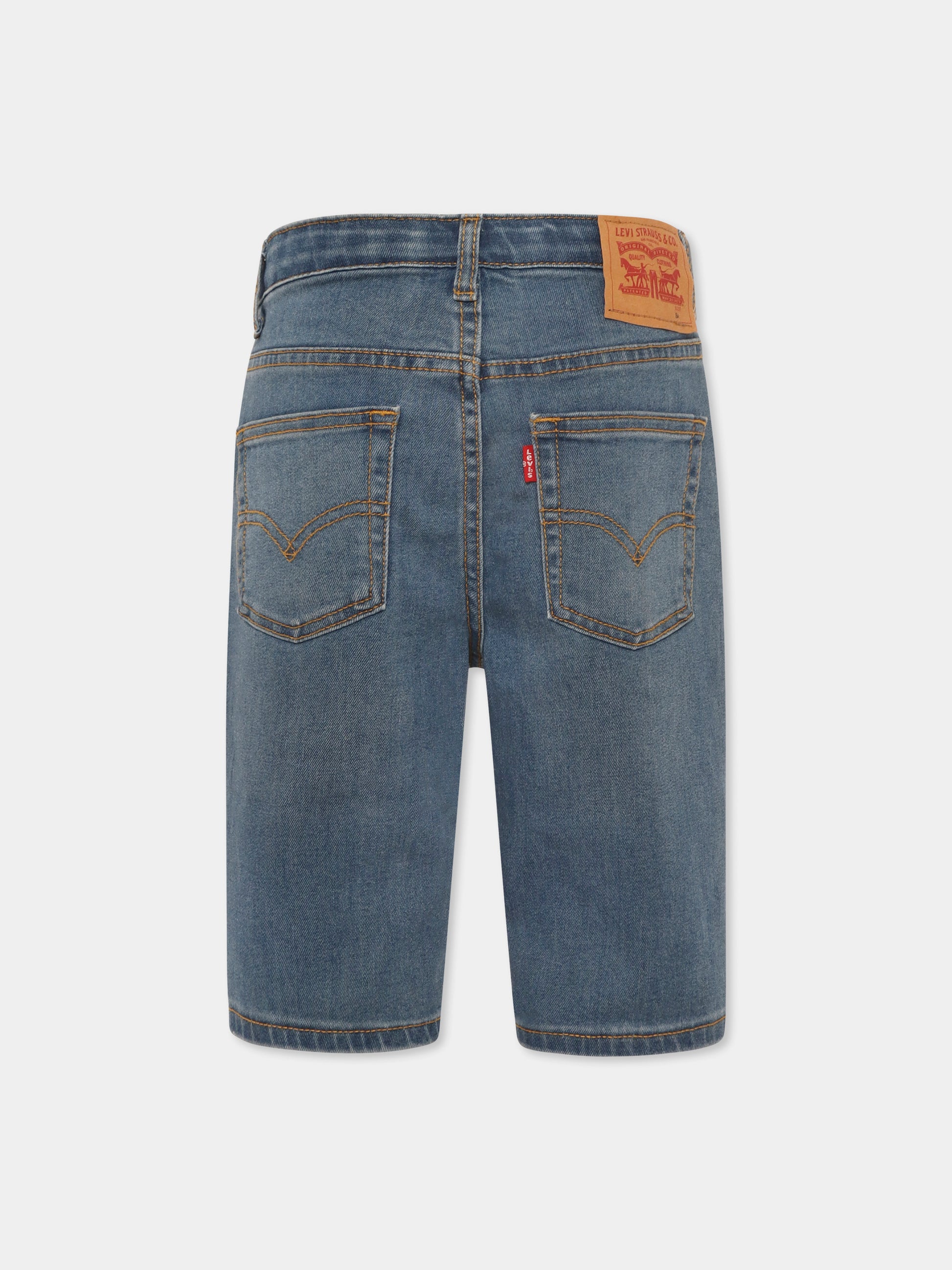 Shorts denim per bambino,Levi's Kids,8EE455 M5I