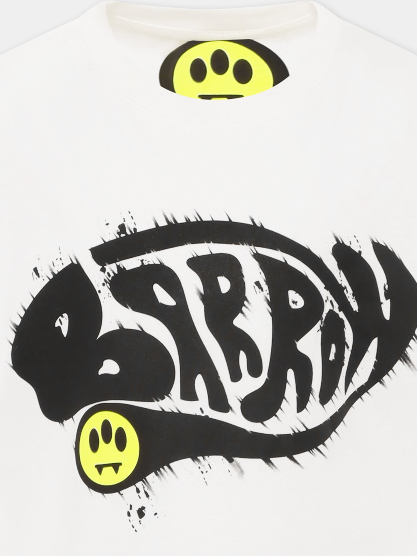 White t-shirt for kids with logo