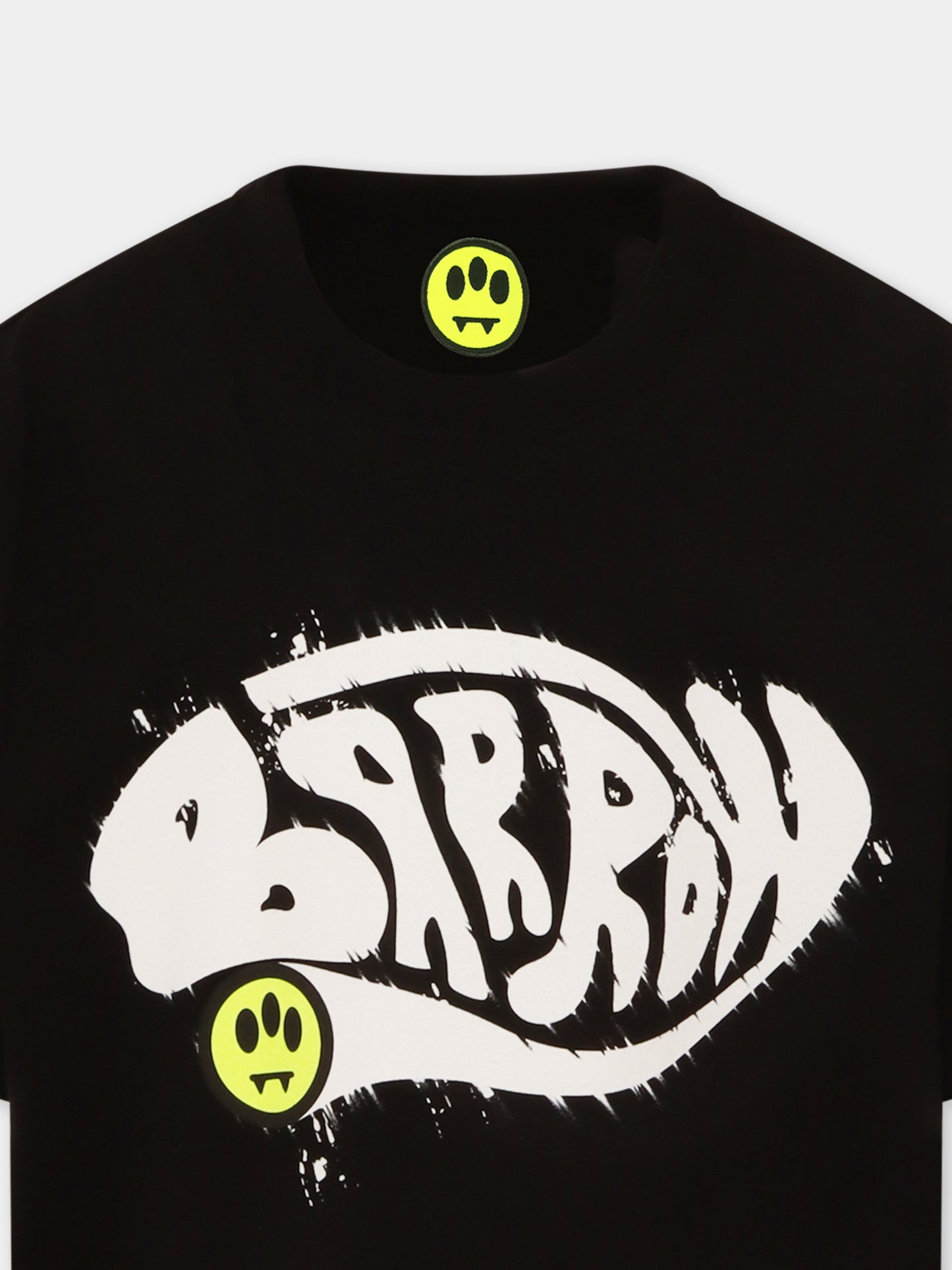 Black t-shirt for kids with logo